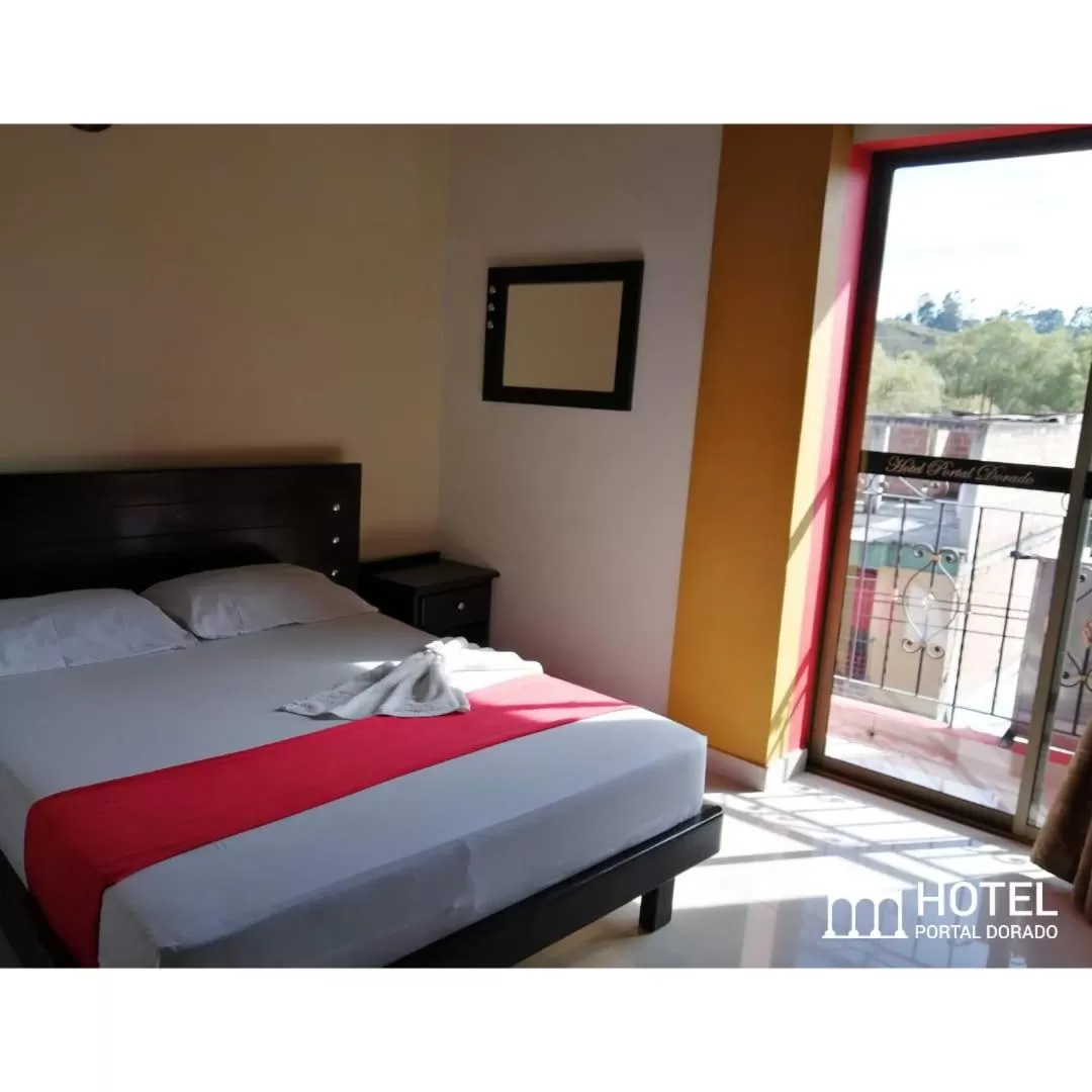 Bed in Hotel Portal Dorado
