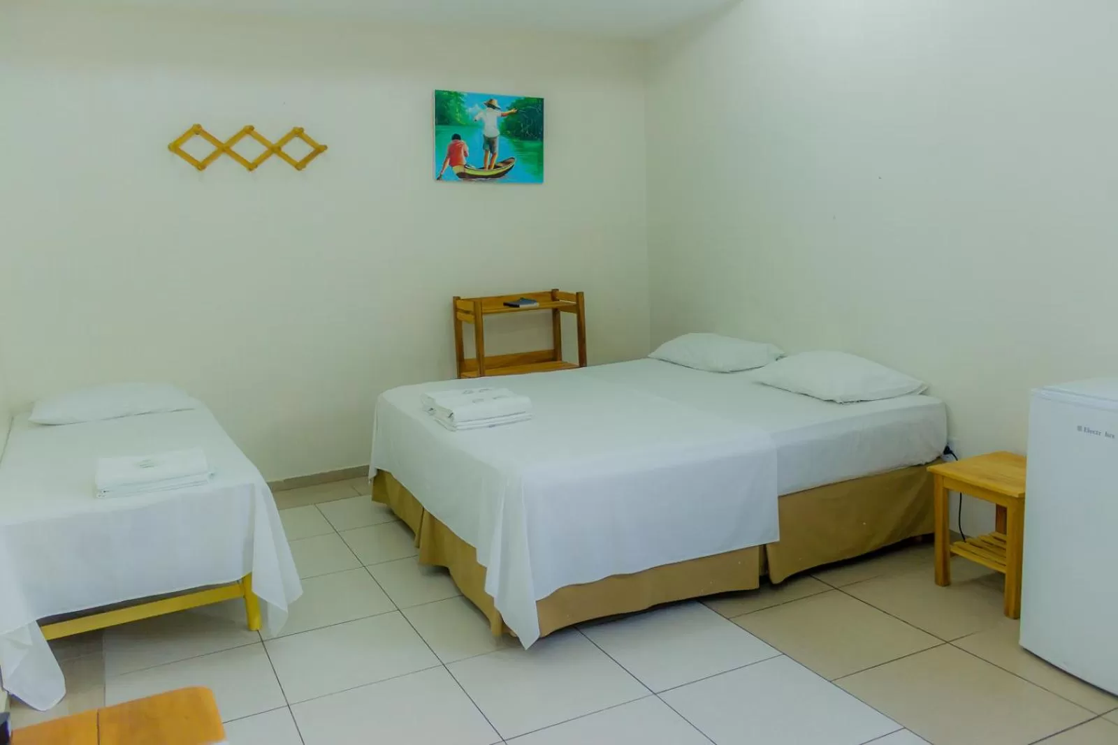 Bed in Pousada Vila do Carmo