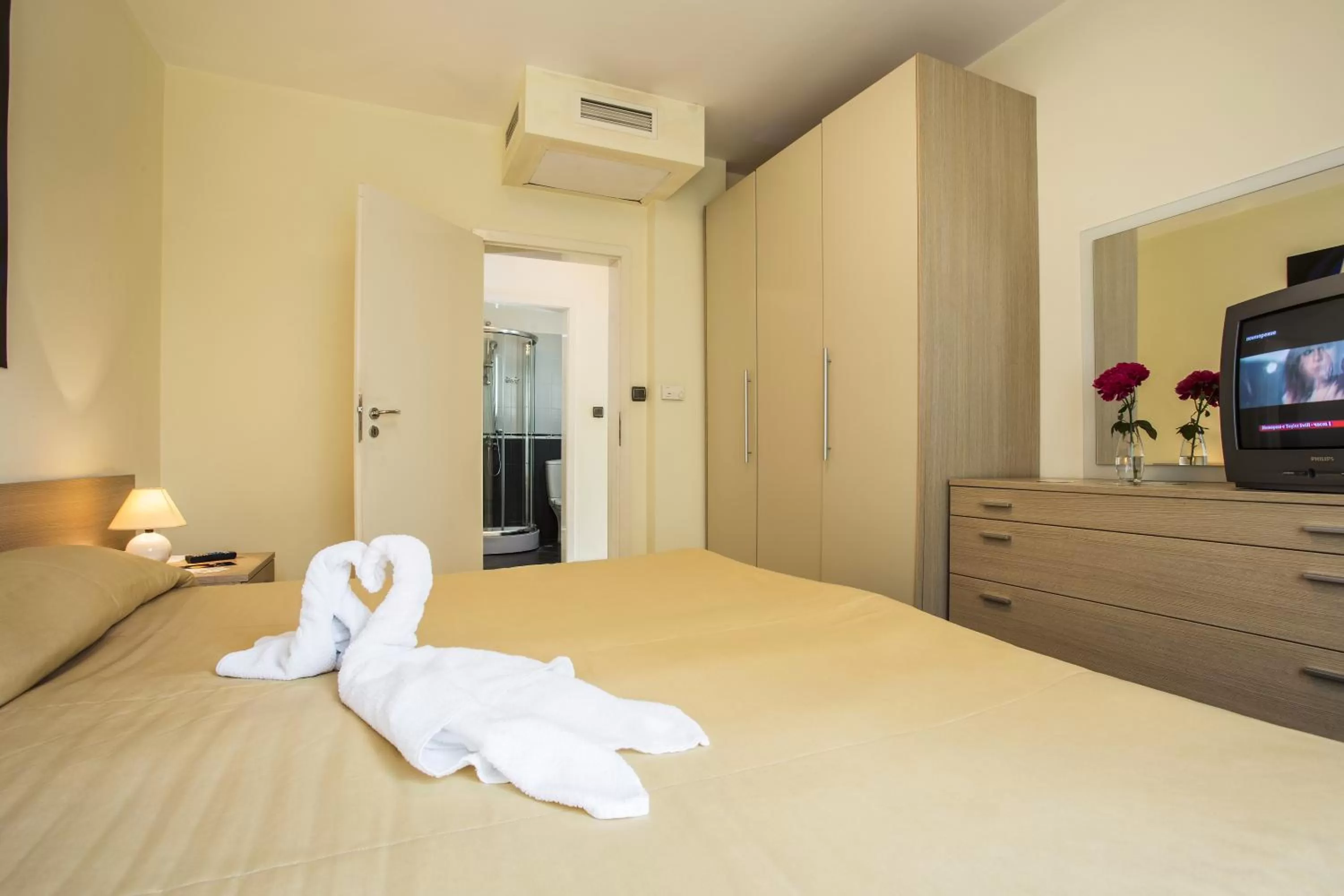 Photo of the whole room, Bed in Europe Hotel