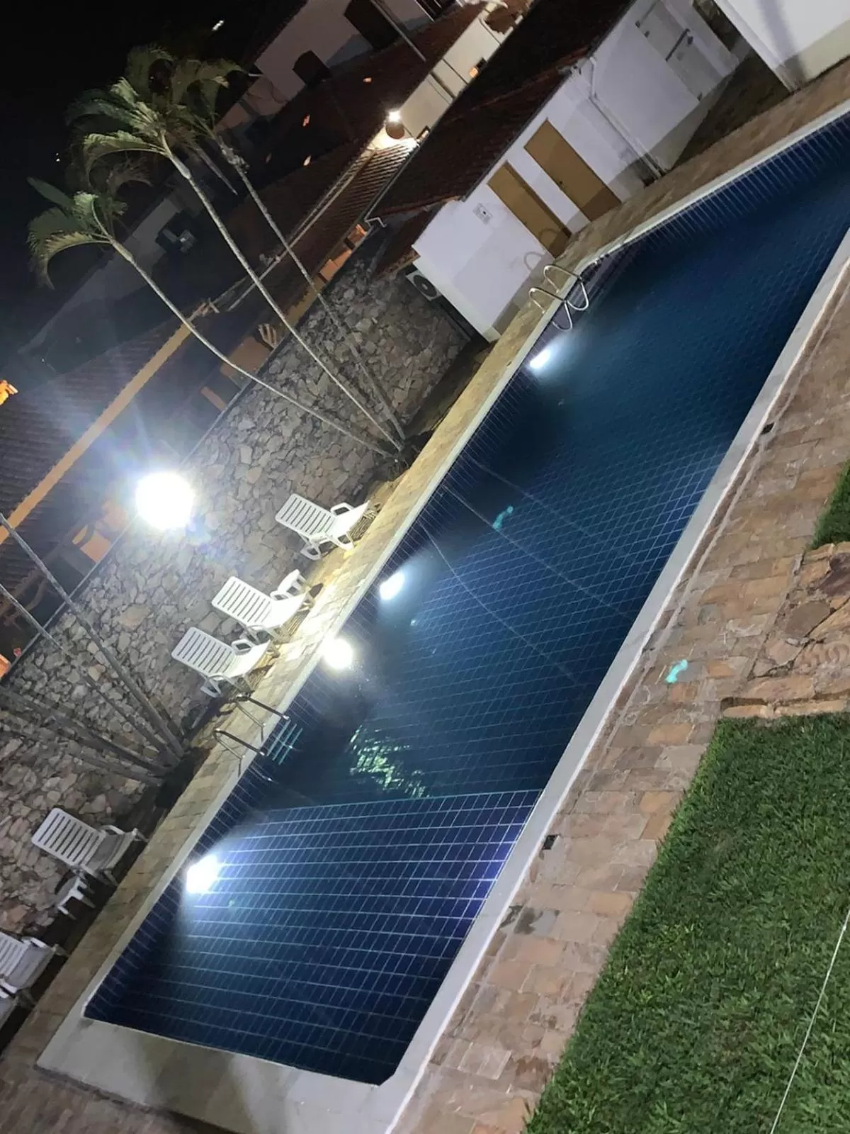 Swimming Pool in Pousada o Amanhecer