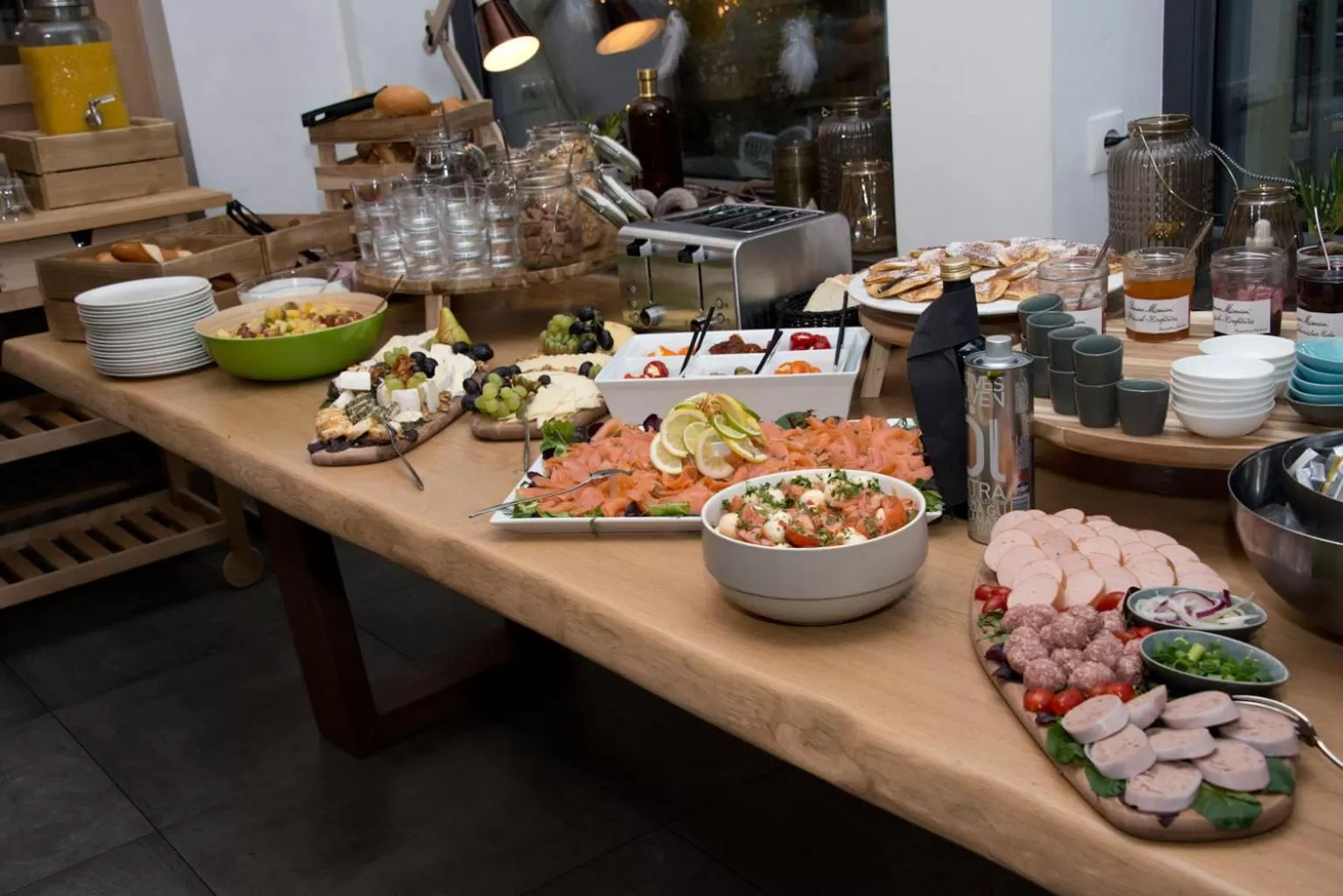 Food close-up in Boutique-Hotel "Stilvoll"