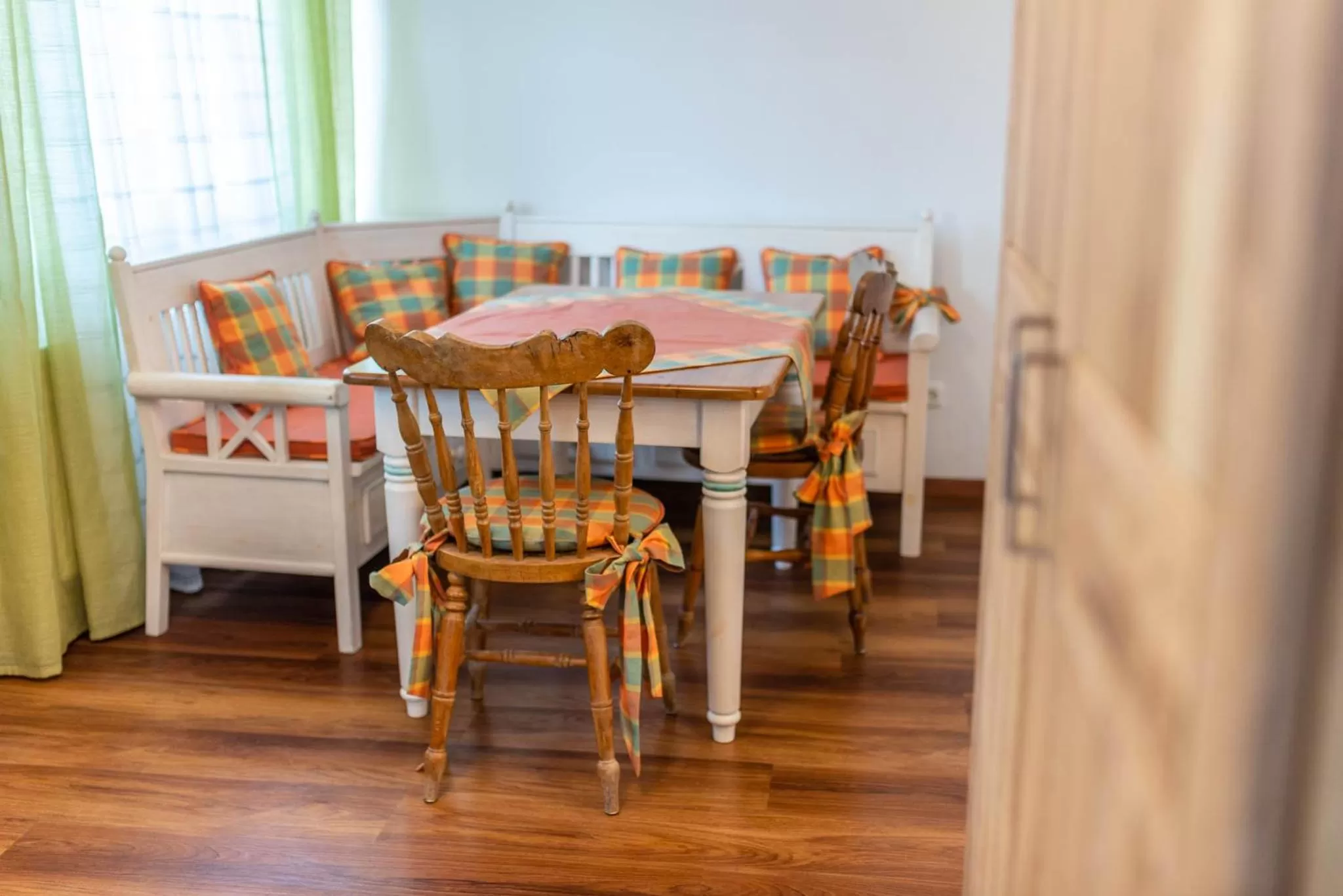 Dining area in Gästehaus Jagsttal