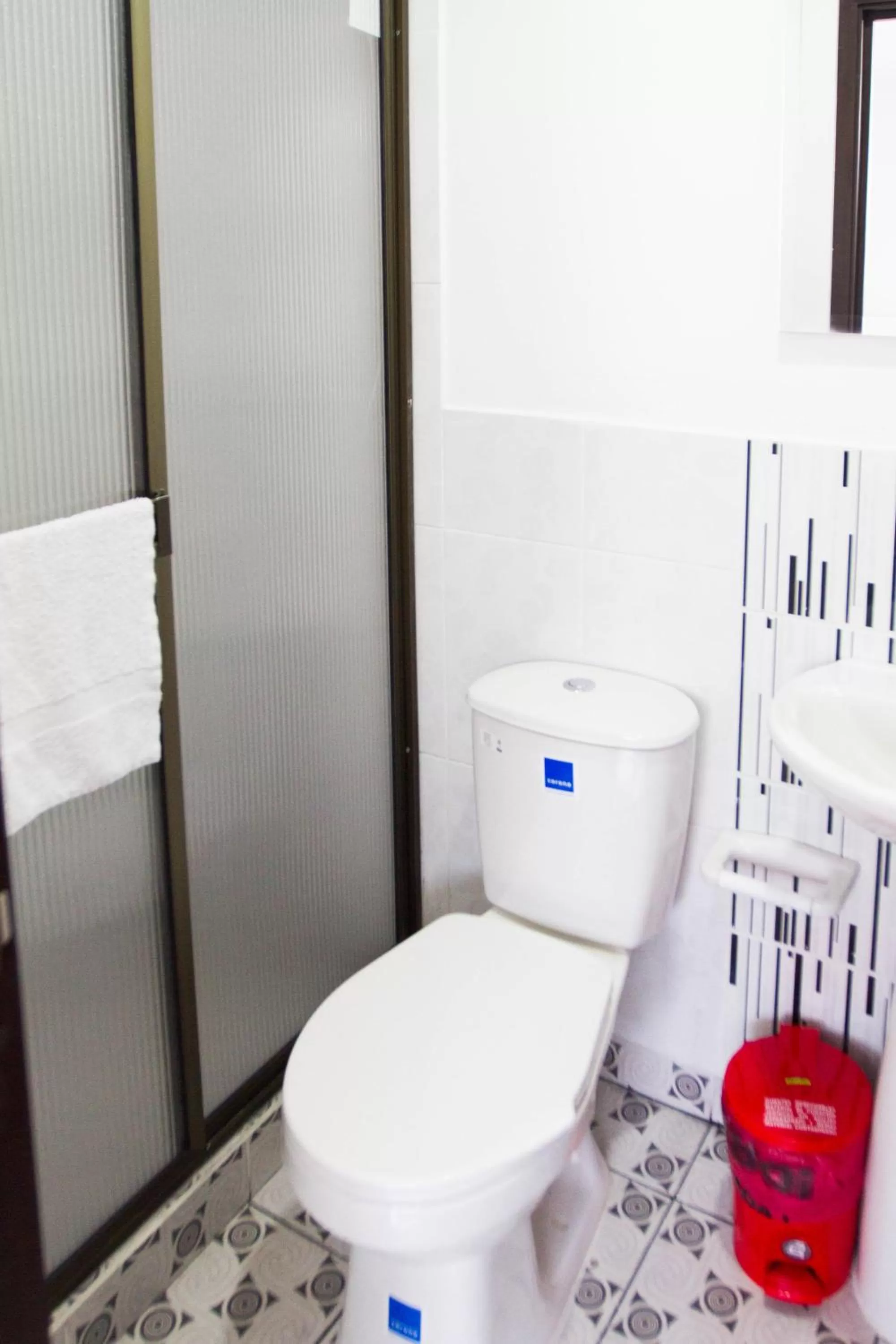 Bathroom in Hotel Residencias la CH