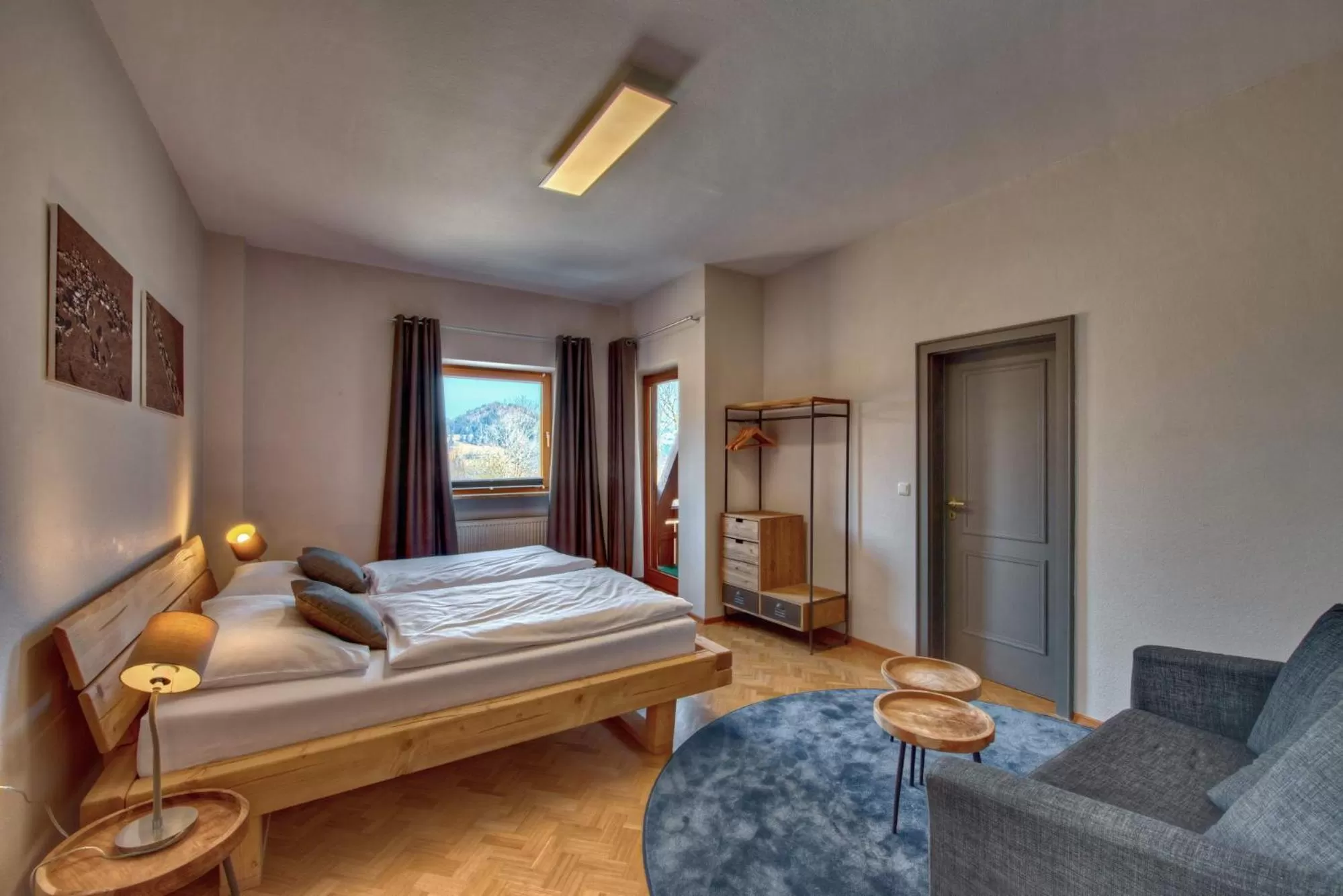 Photo of the whole room, Bed in Allgäuer Panoramahotel