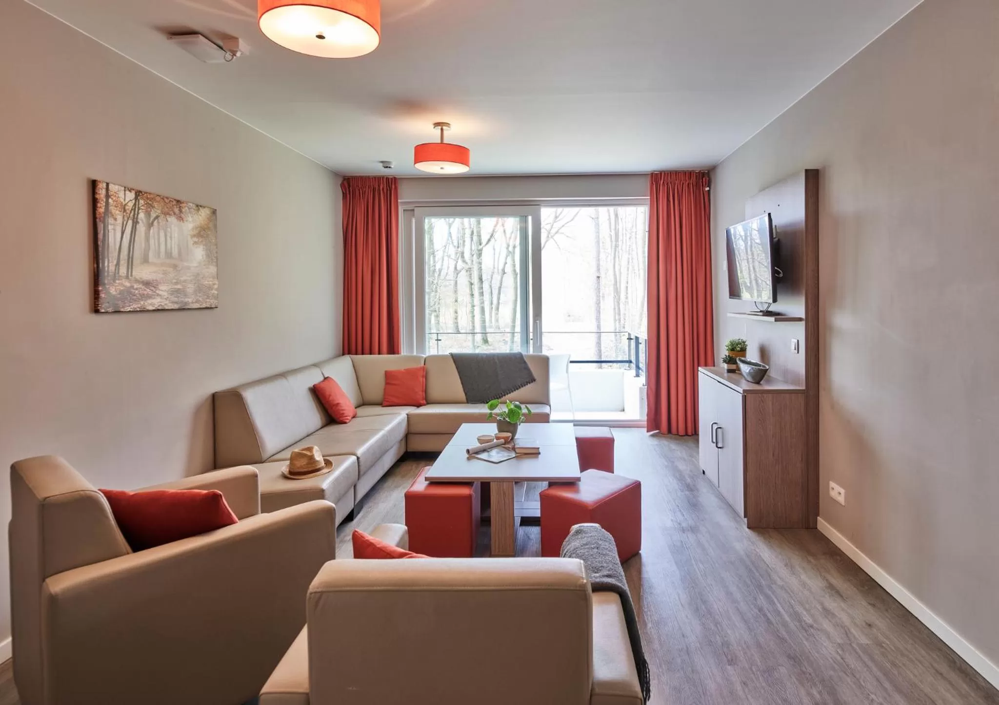 Living room, Seating Area in Holiday Suites Limburg