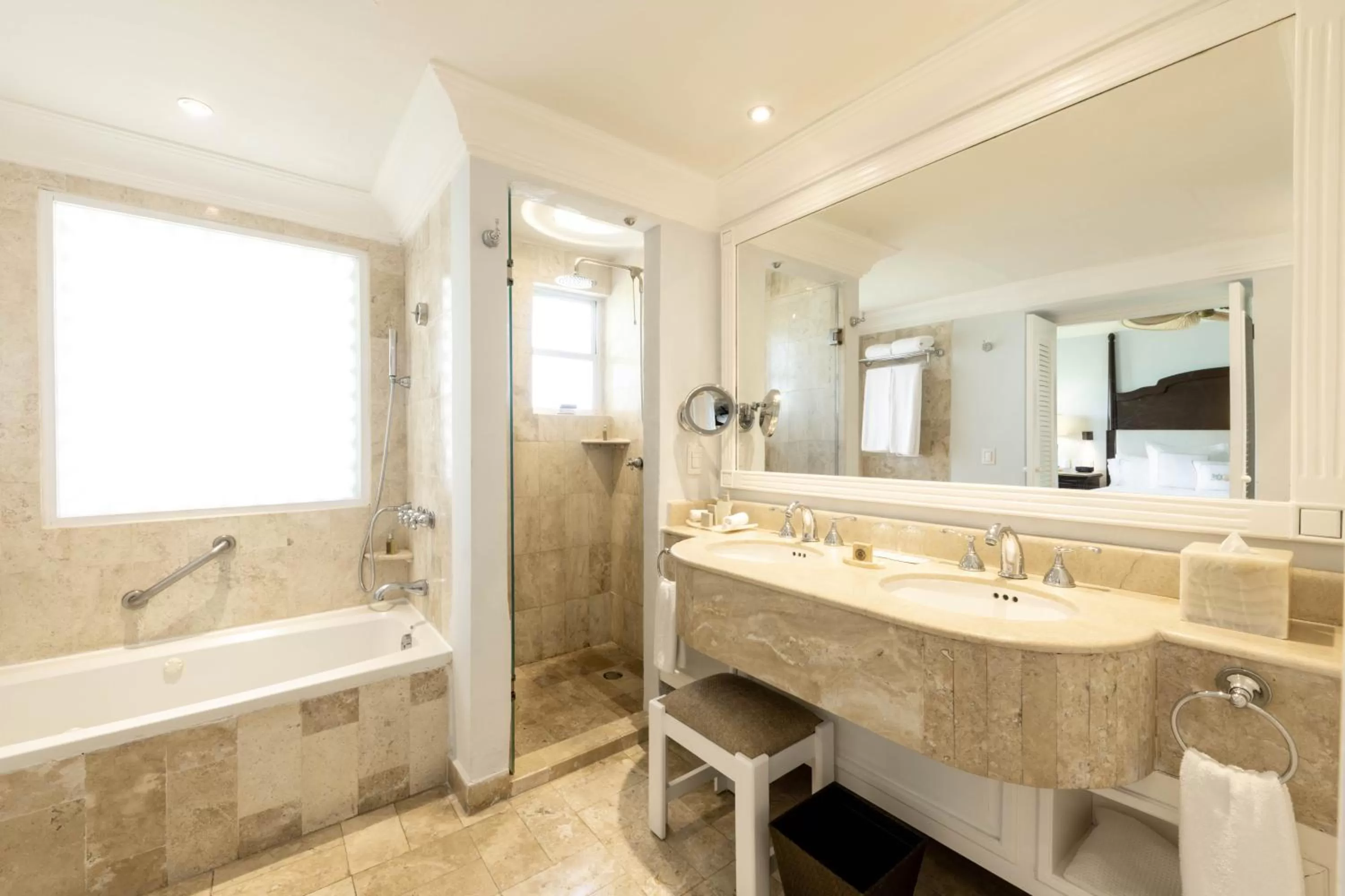 Shower in Royal Hideaway Playacar All-Inclusive Adults Only Resort