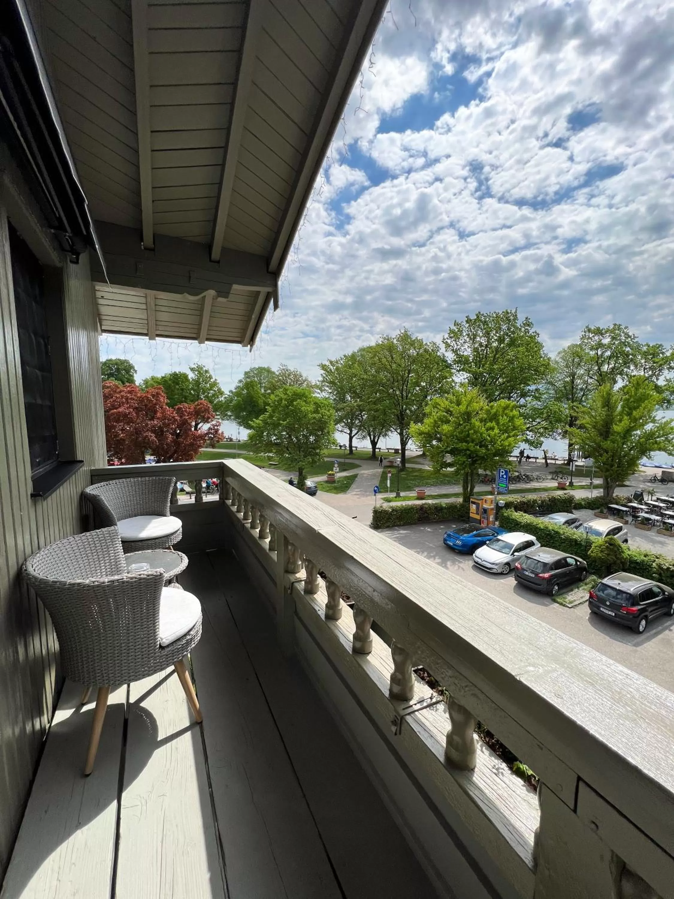Balcony/Terrace in Hotel Schlossblick Chiemsee