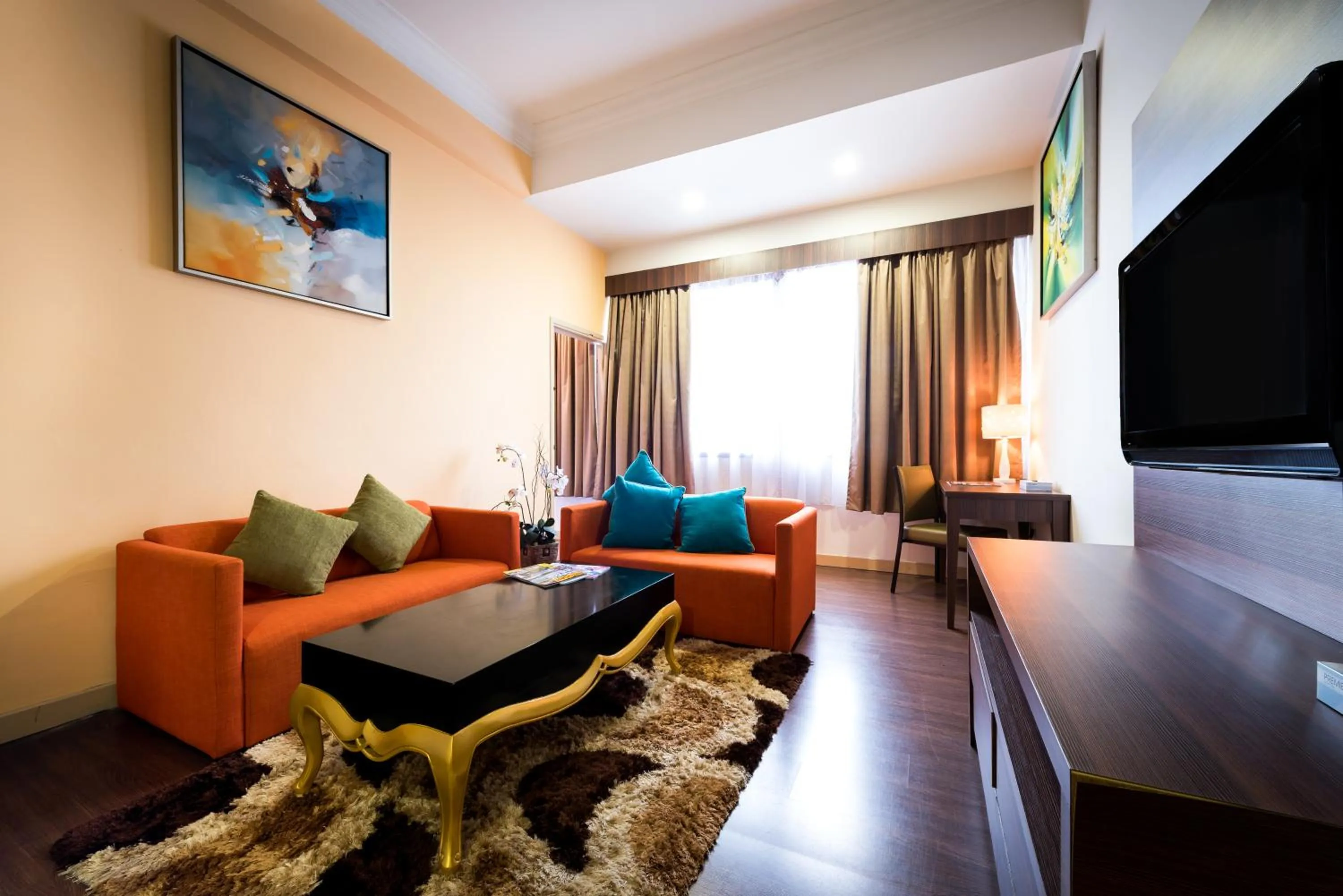 Living room, Seating Area in Hotel Sentral Johor Bahru @ Woodland Causeway