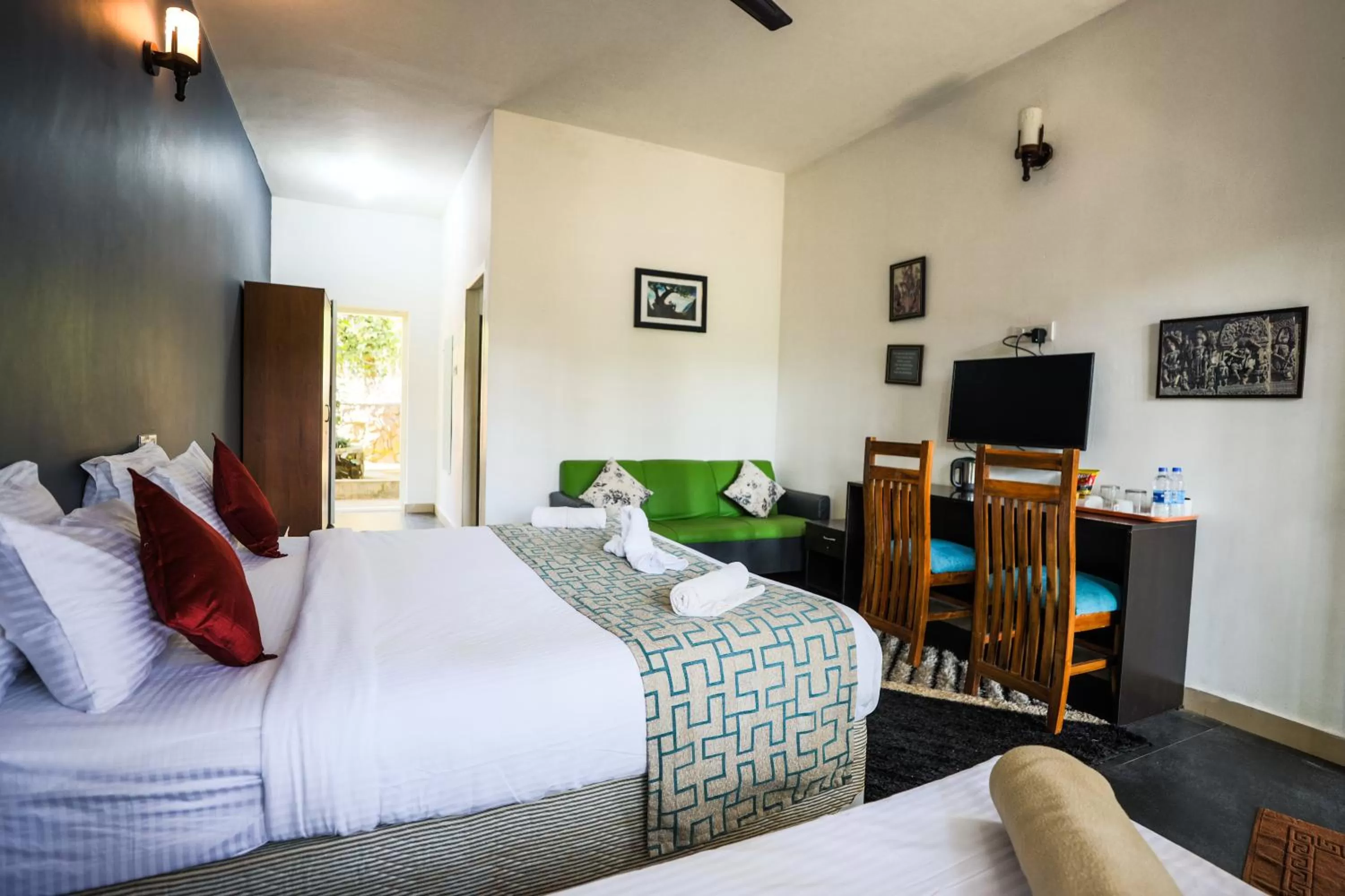 Bedroom in The Spectrum Resort, Chikmagalur