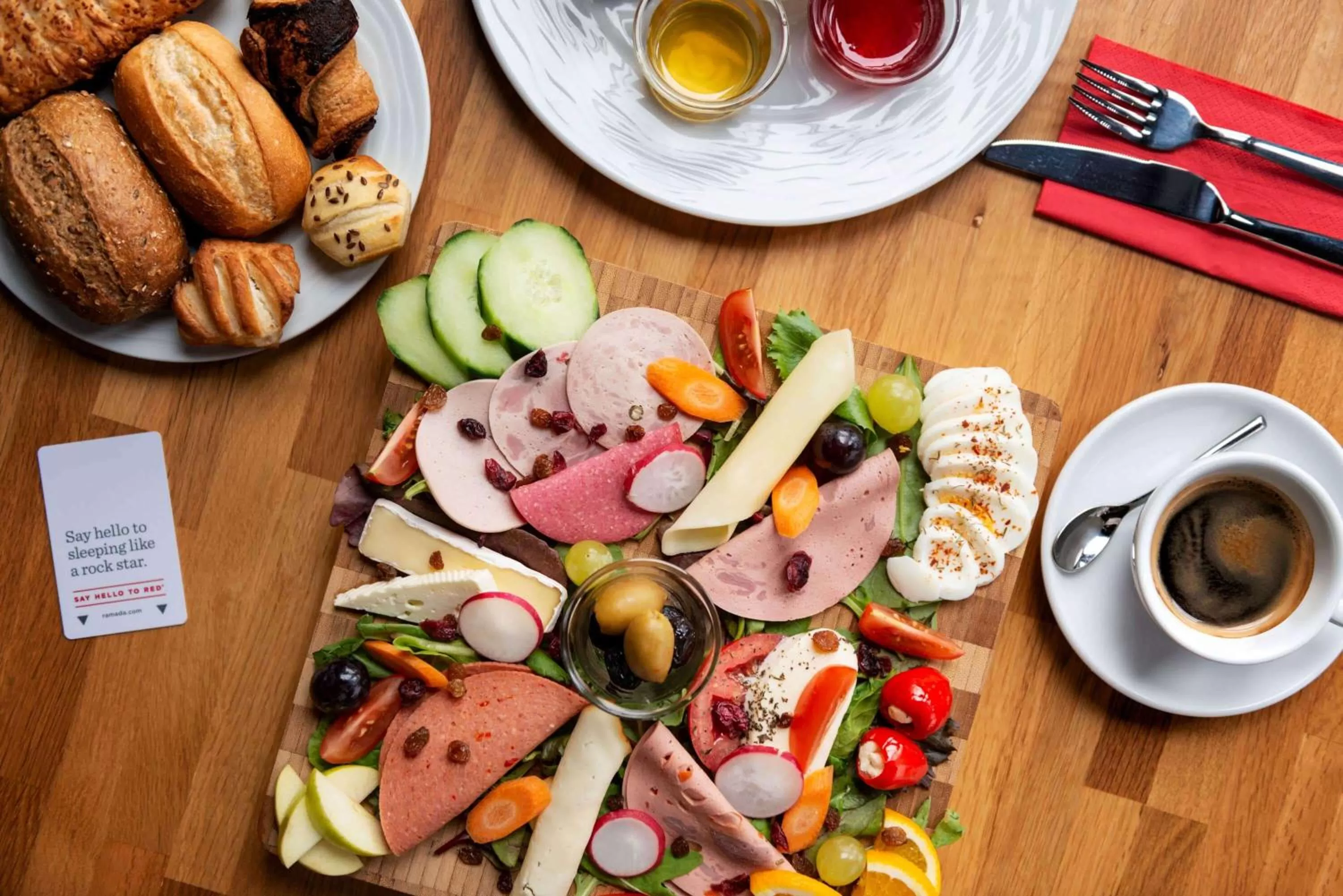 Restaurant/places to eat in Ramada by Wyndham Budapest City Center