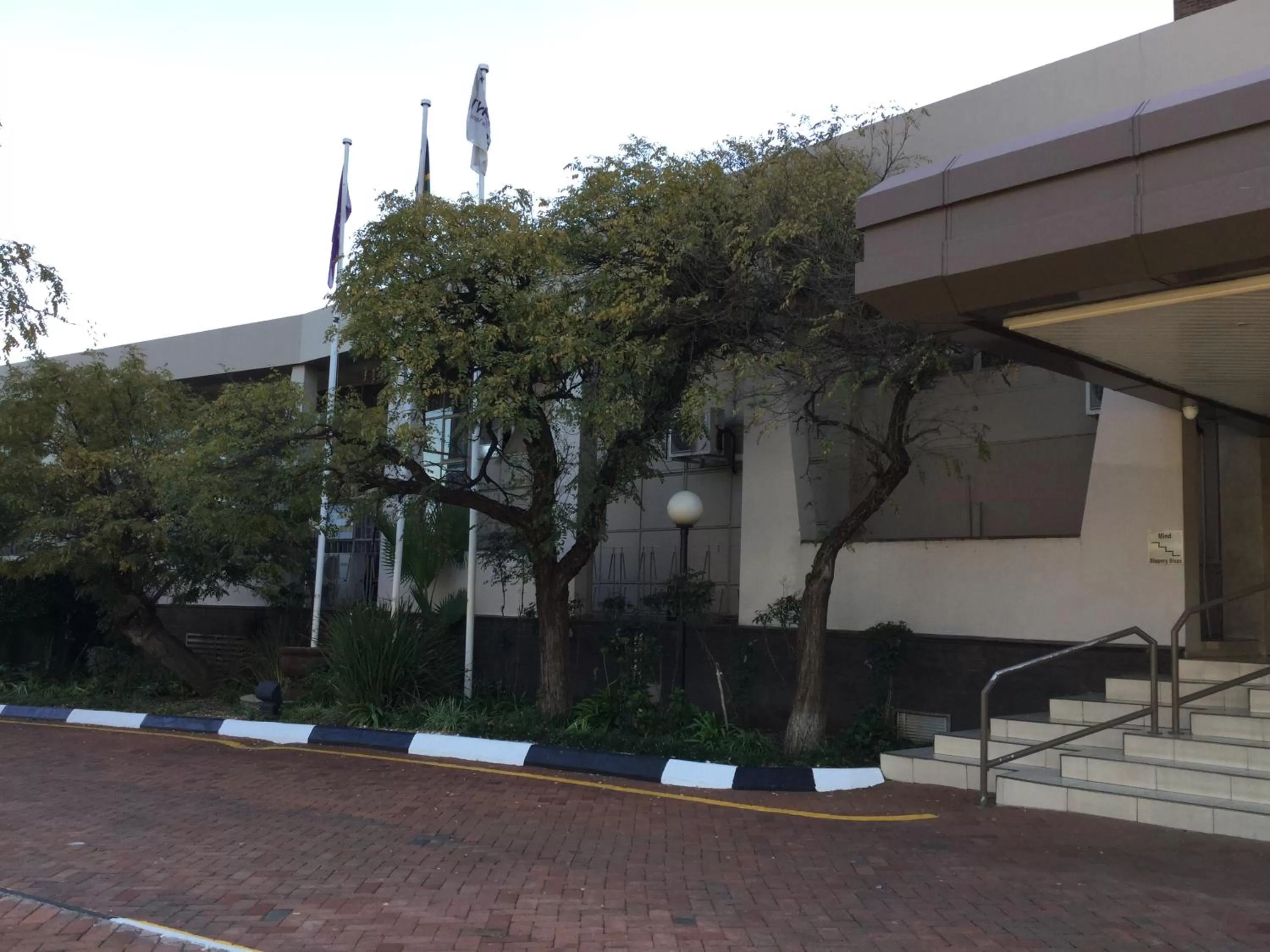 Garden view in President Hotel