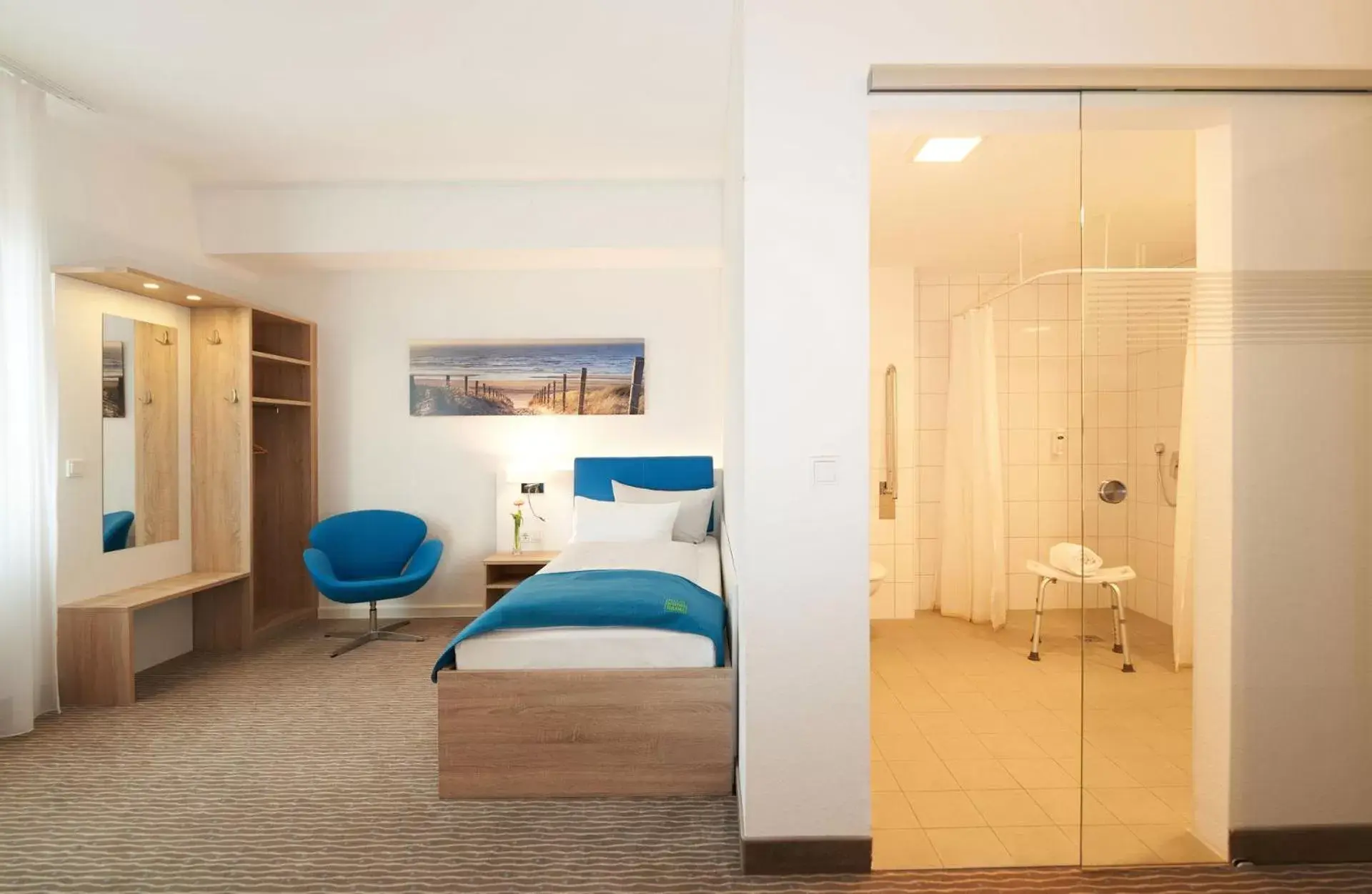 Comfort Single Room - Disability Access in Hotel NordRaum Comfort Single Room - Disability Access in Hotel NordRaum