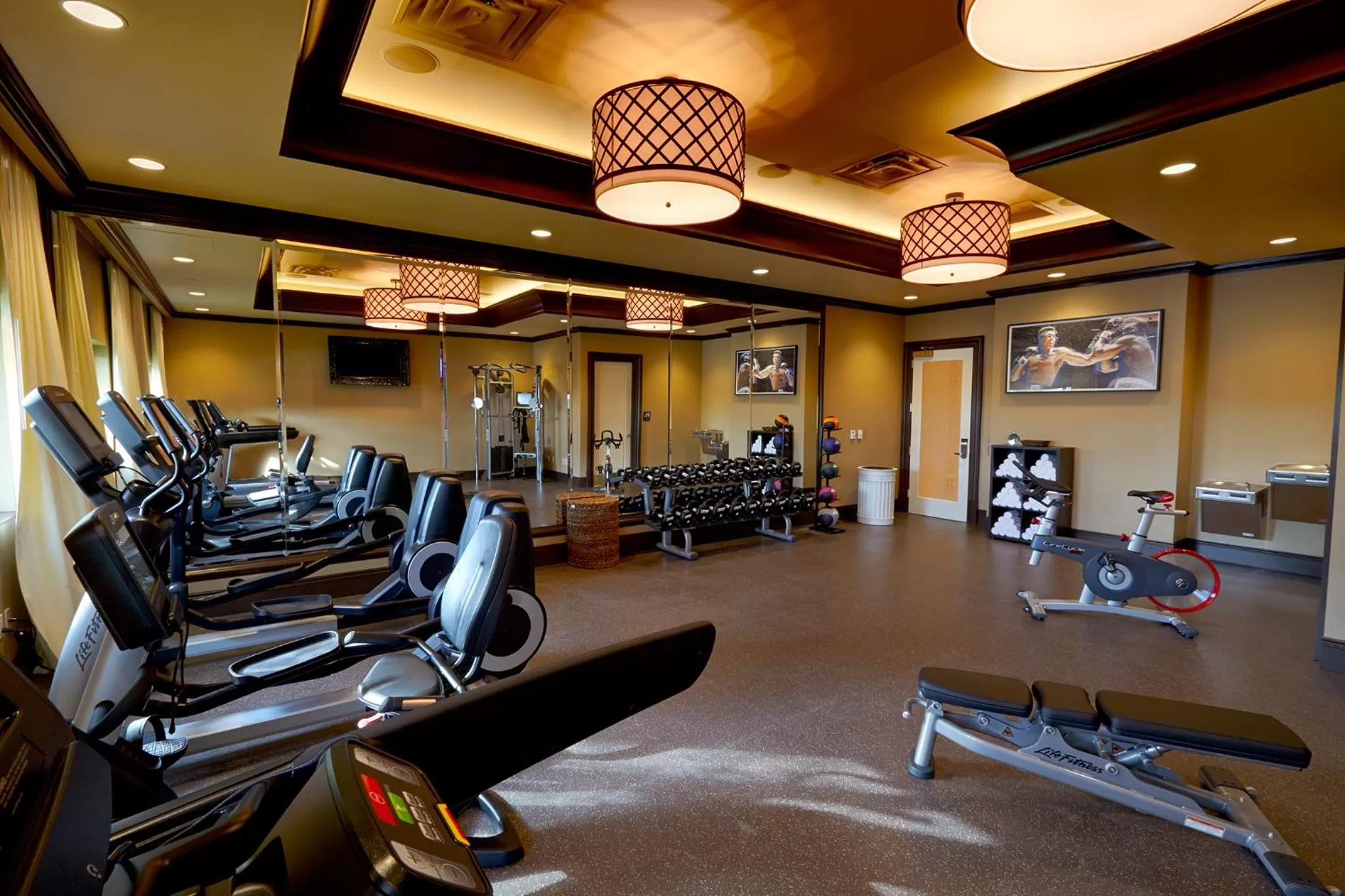 Fitness centre/facilities in River City Casino and Hotel