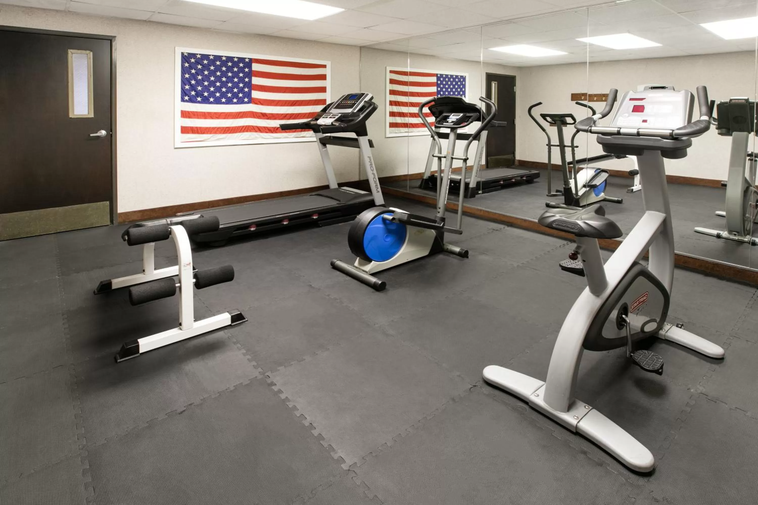 Fitness centre/facilities in Quality Inn Lawton near Fort Sill