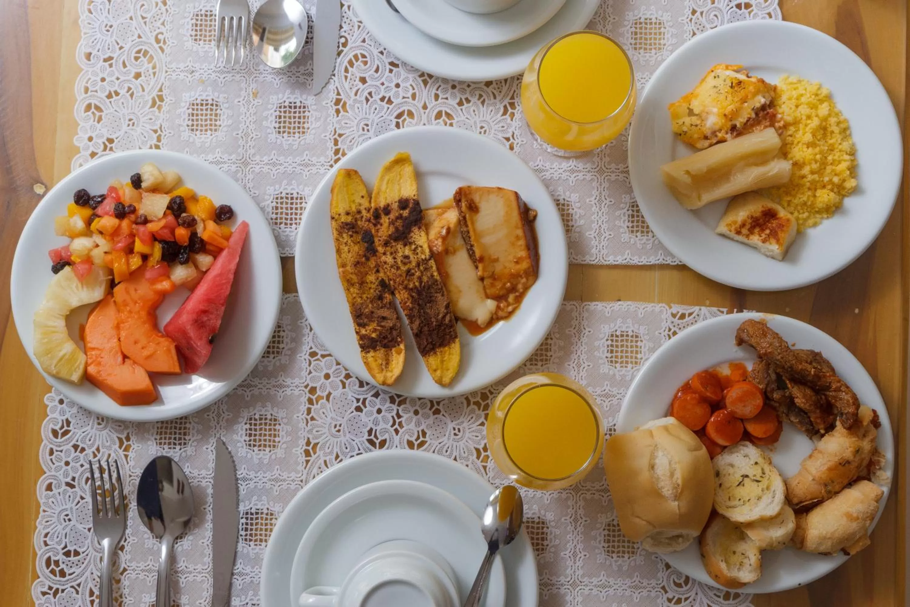 Breakfast in Pousada Kanoas