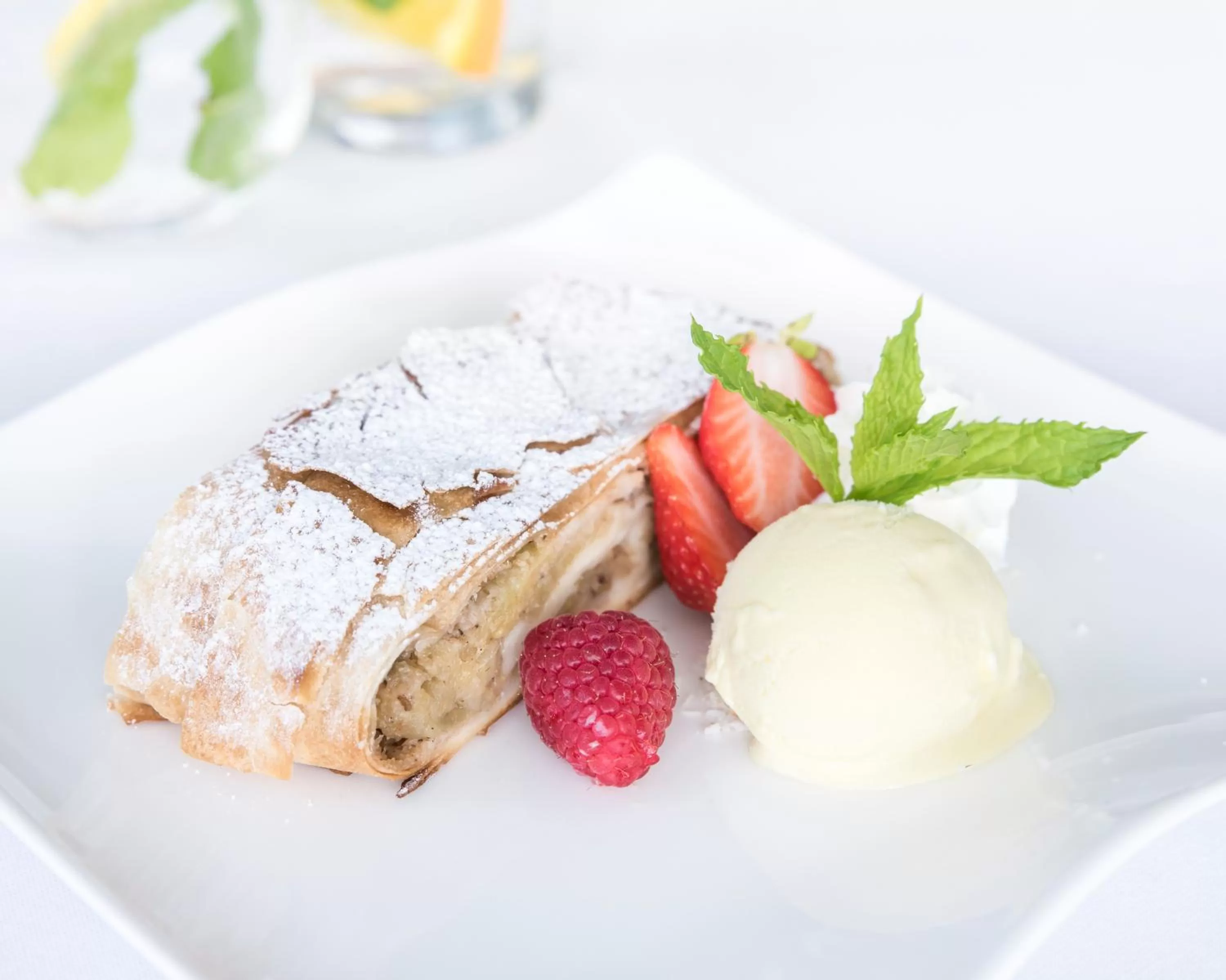 Food close-up in Rainers Hotel Vienna