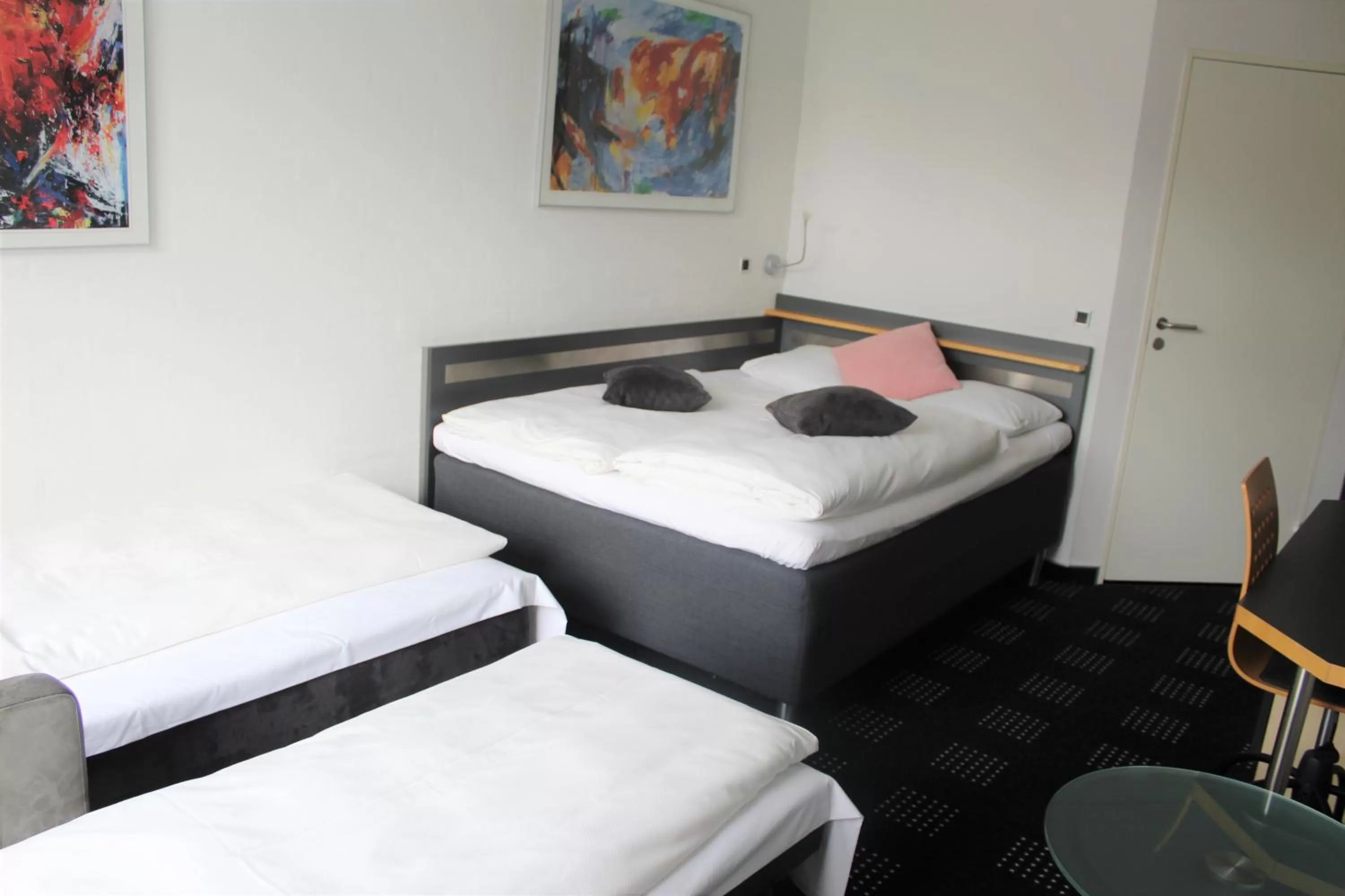 Bed in Hotel Hedegaarden