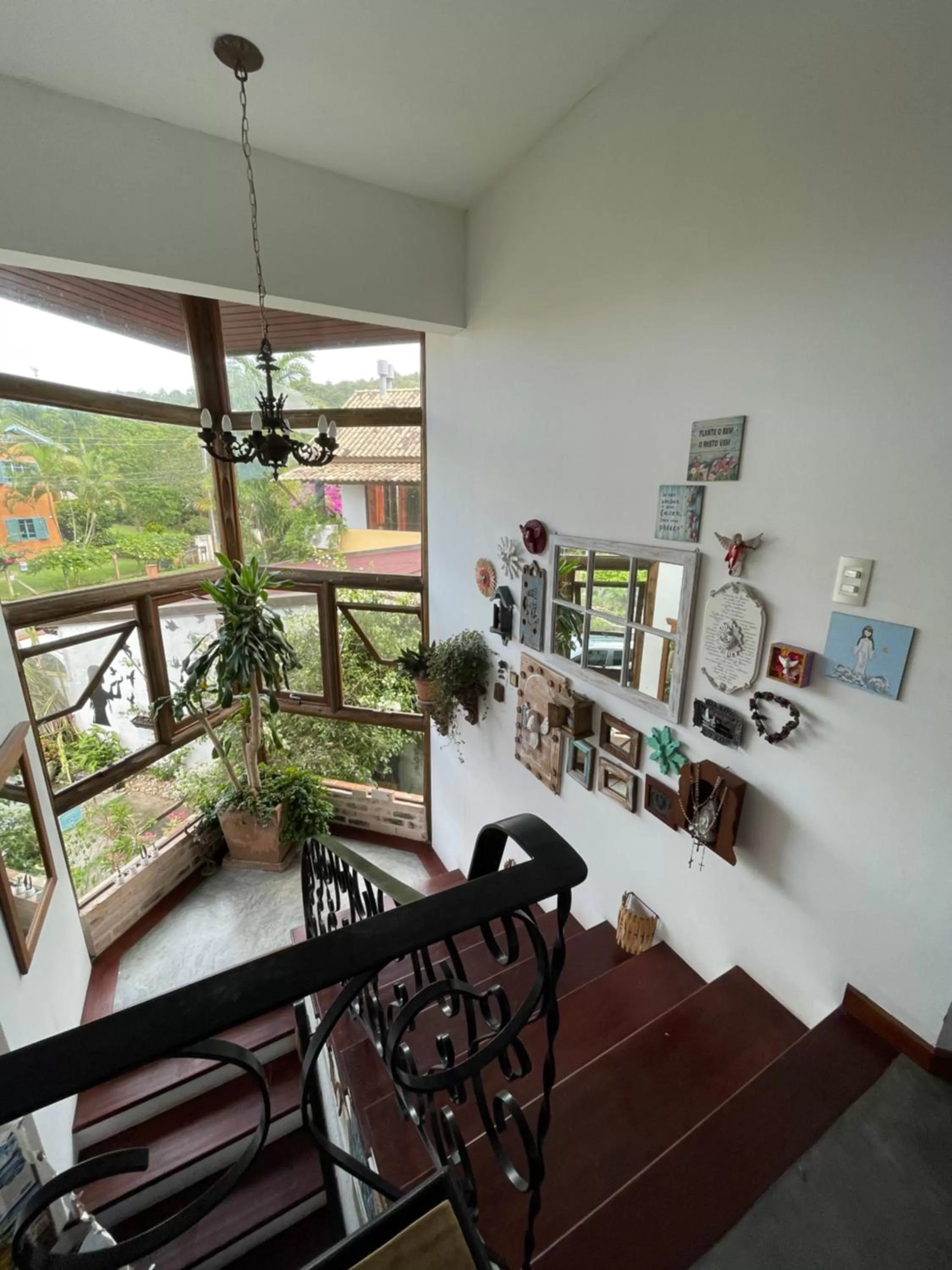 Lobby or reception in Pousada Santarina