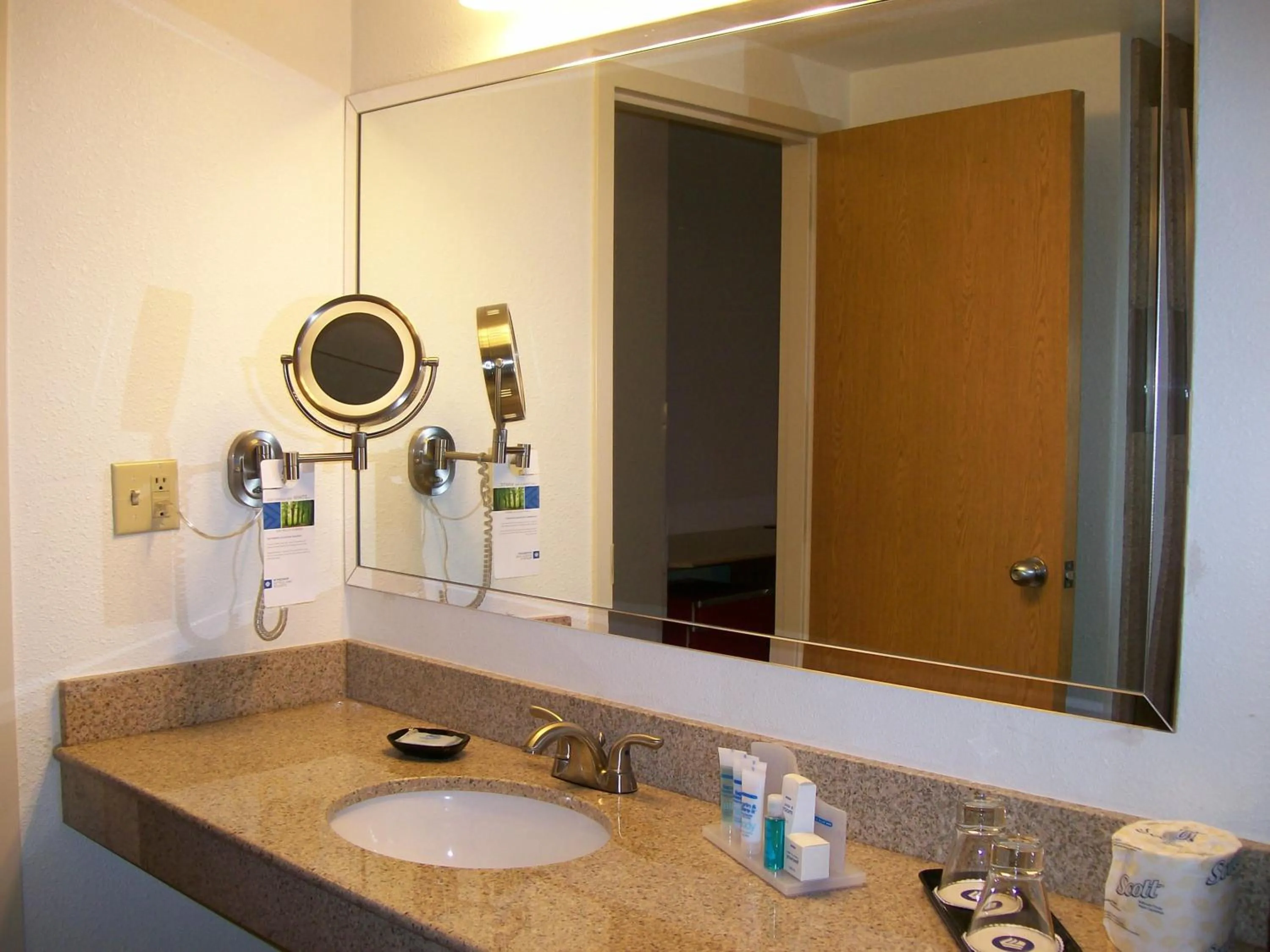 Toilet in Wyndham Garden Hotel Austin