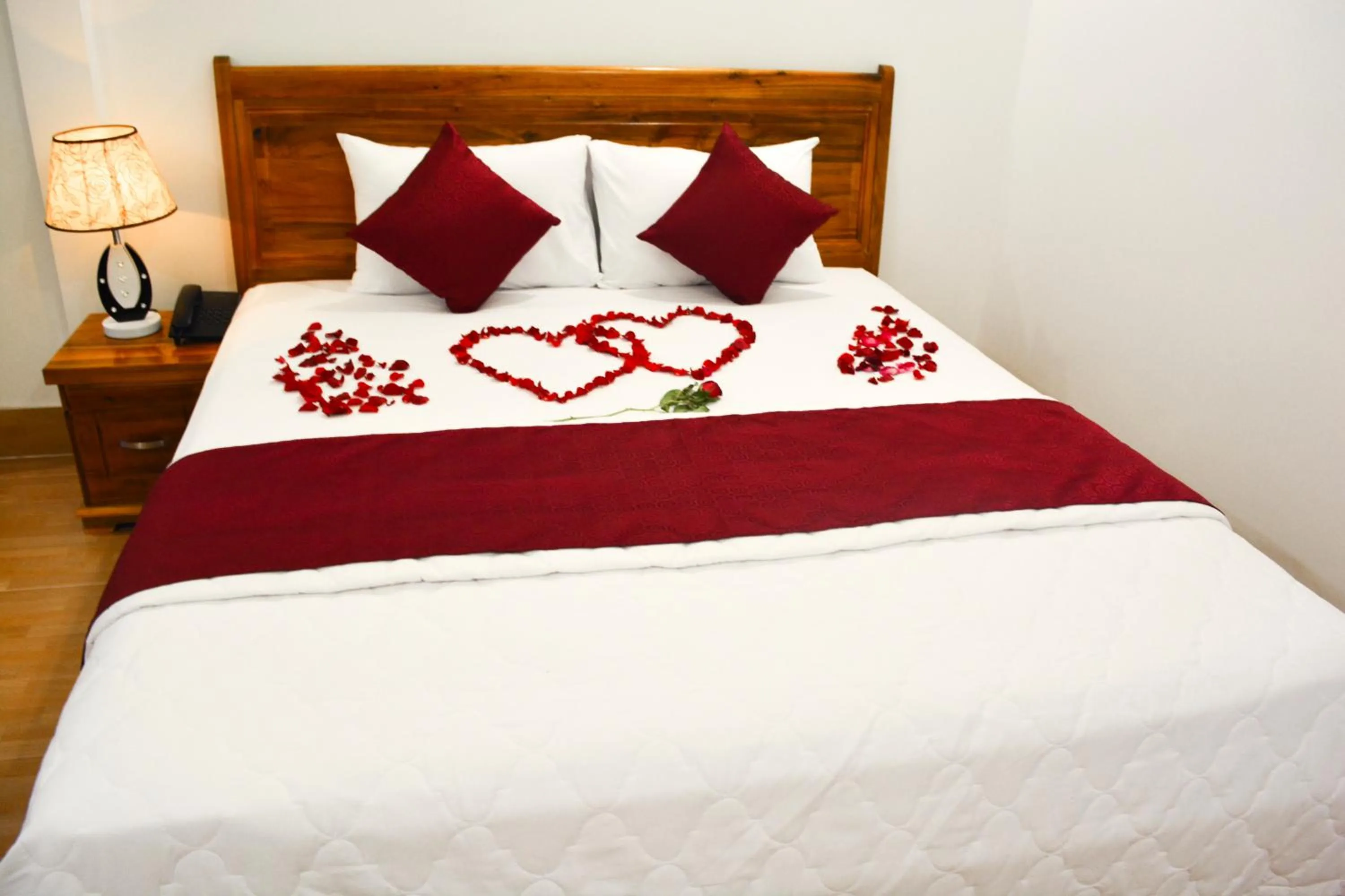 Decorative detail, Bed in Ngoc Viet Bungalow