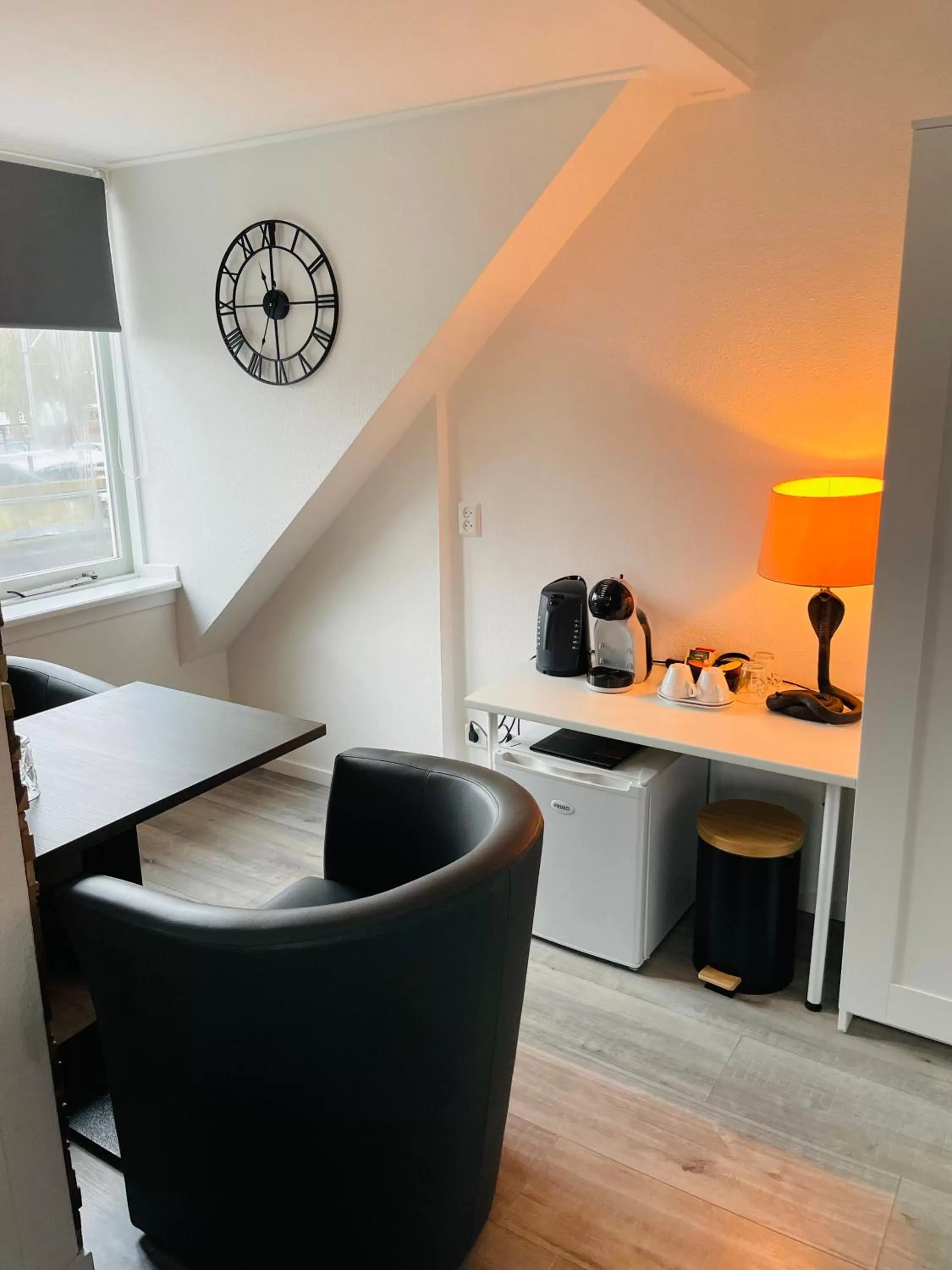 Seating area in Slapen bij de Buurvrouw