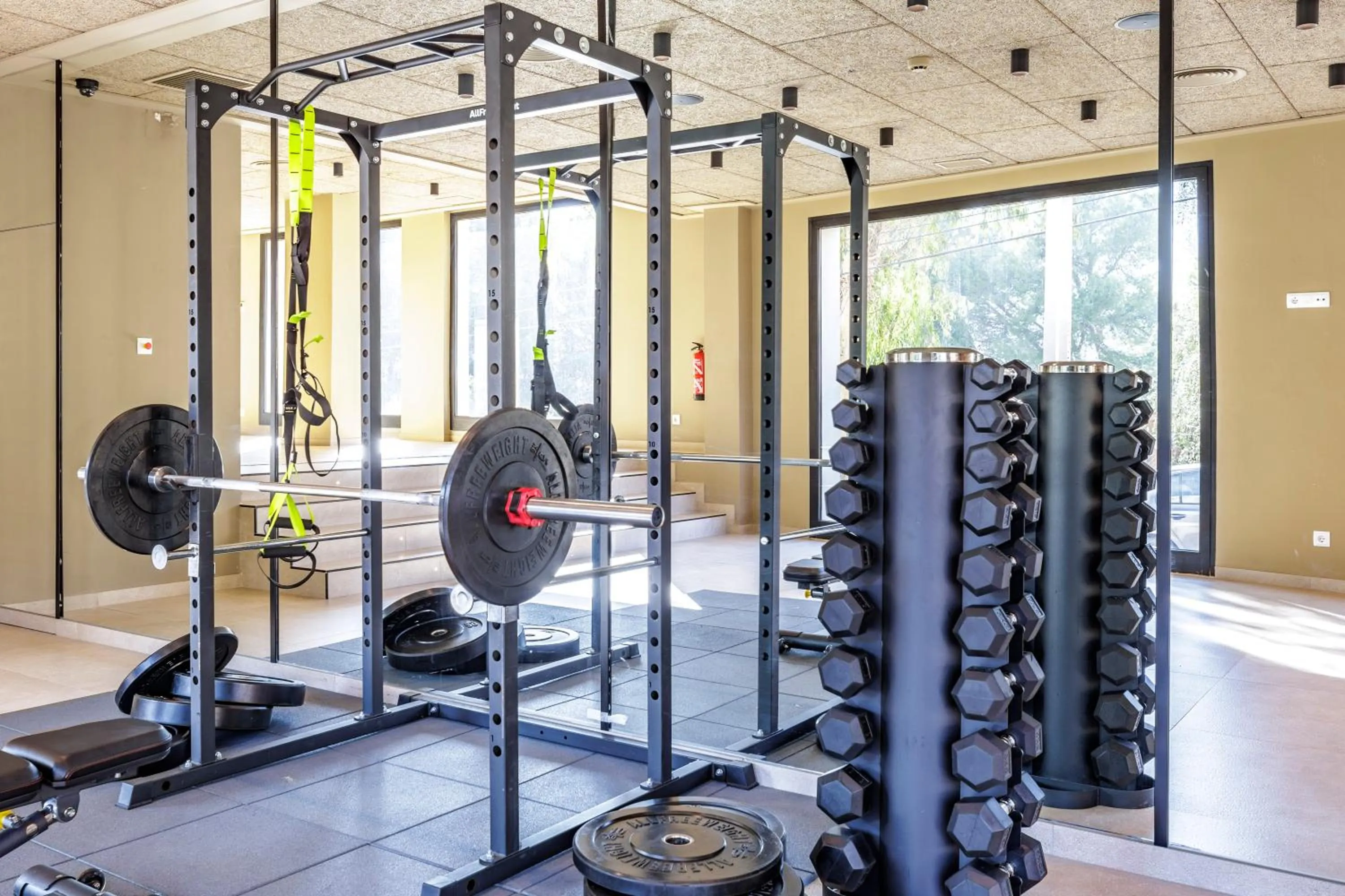 Fitness centre/facilities in Hotel Eden Nord Soller