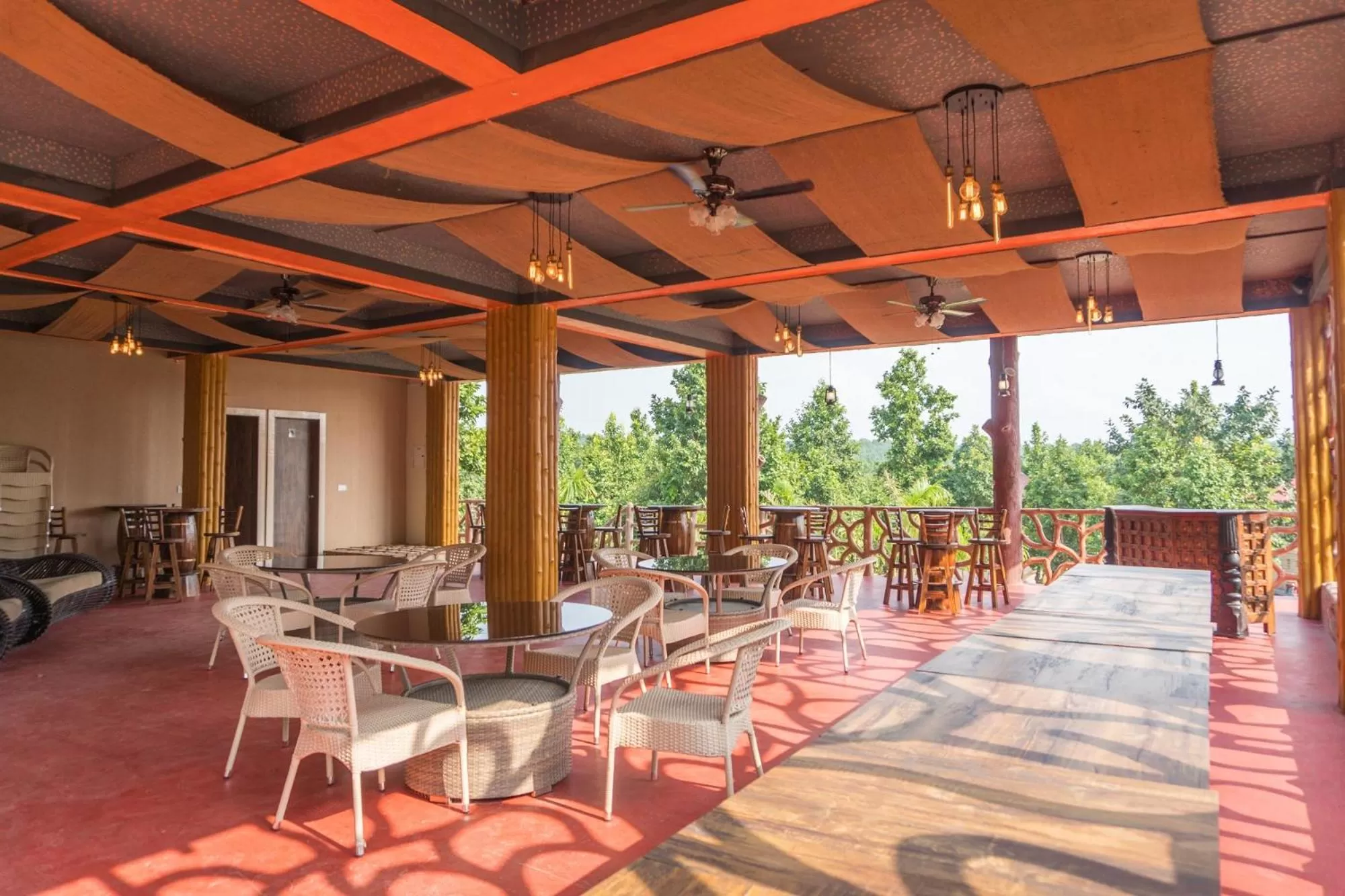 Seating area in Kushal Palli Resorts- A unit of PearlTree Hotels & Resorts