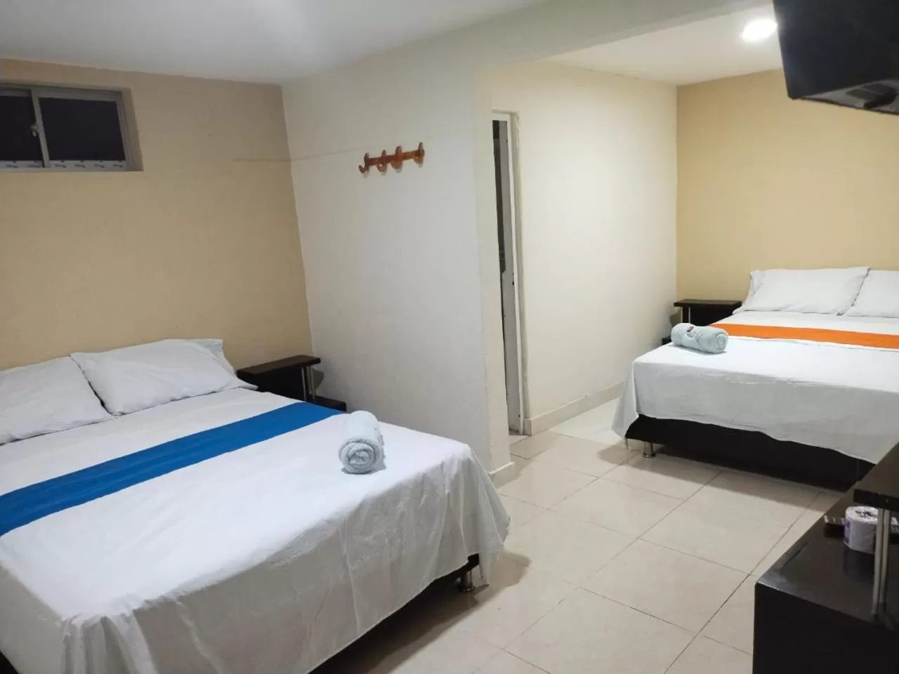 Bed in Hotel The Dolphin