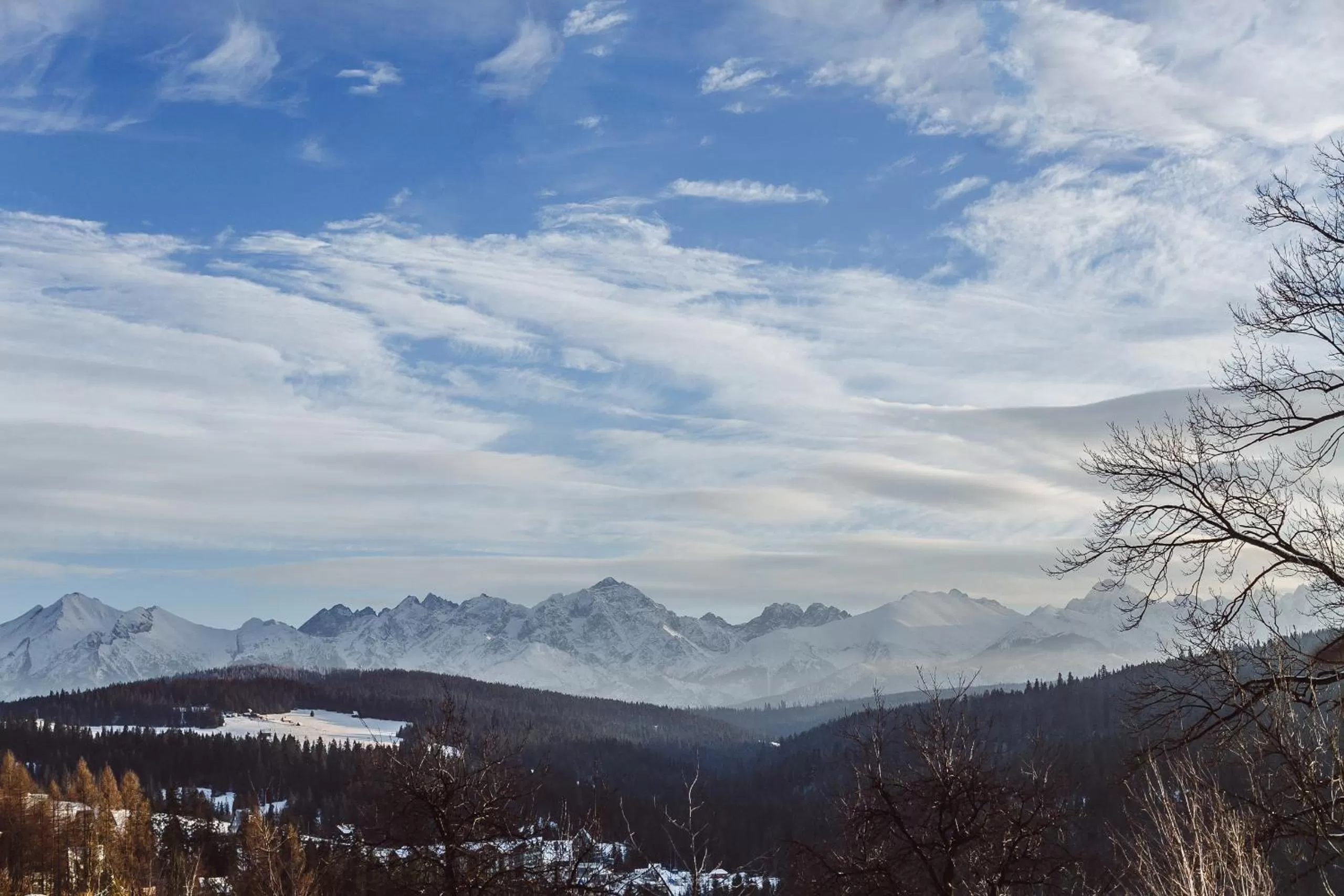 Mountain view in Górskie Wspomnienie