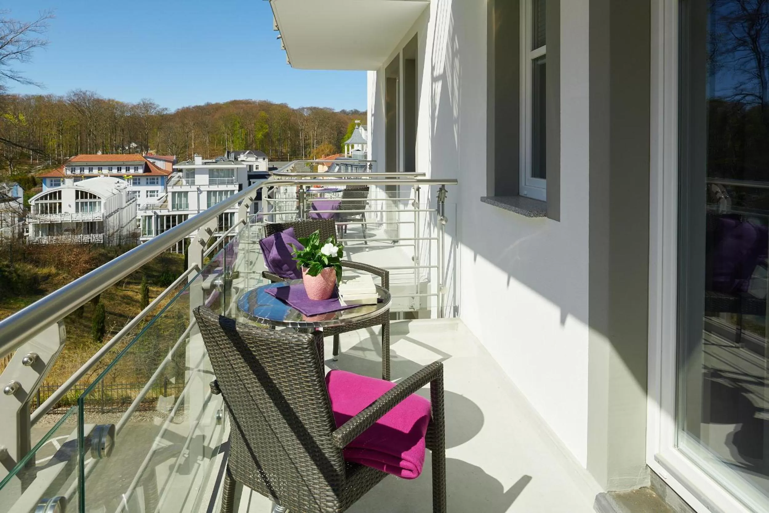 Balcony/Terrace in Seeschloss Sellin