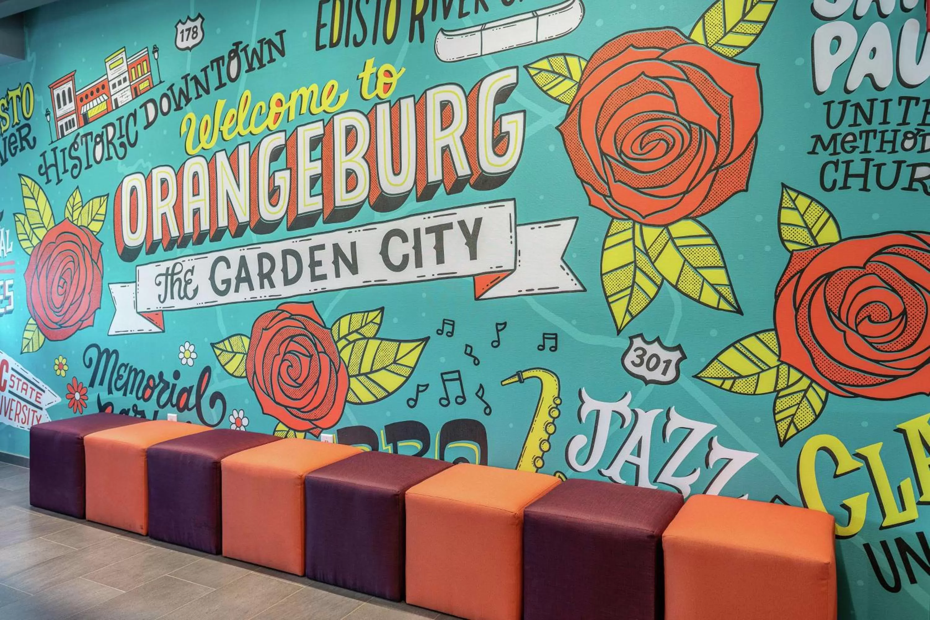 Lobby or reception in Tru By Hilton Orangeburg