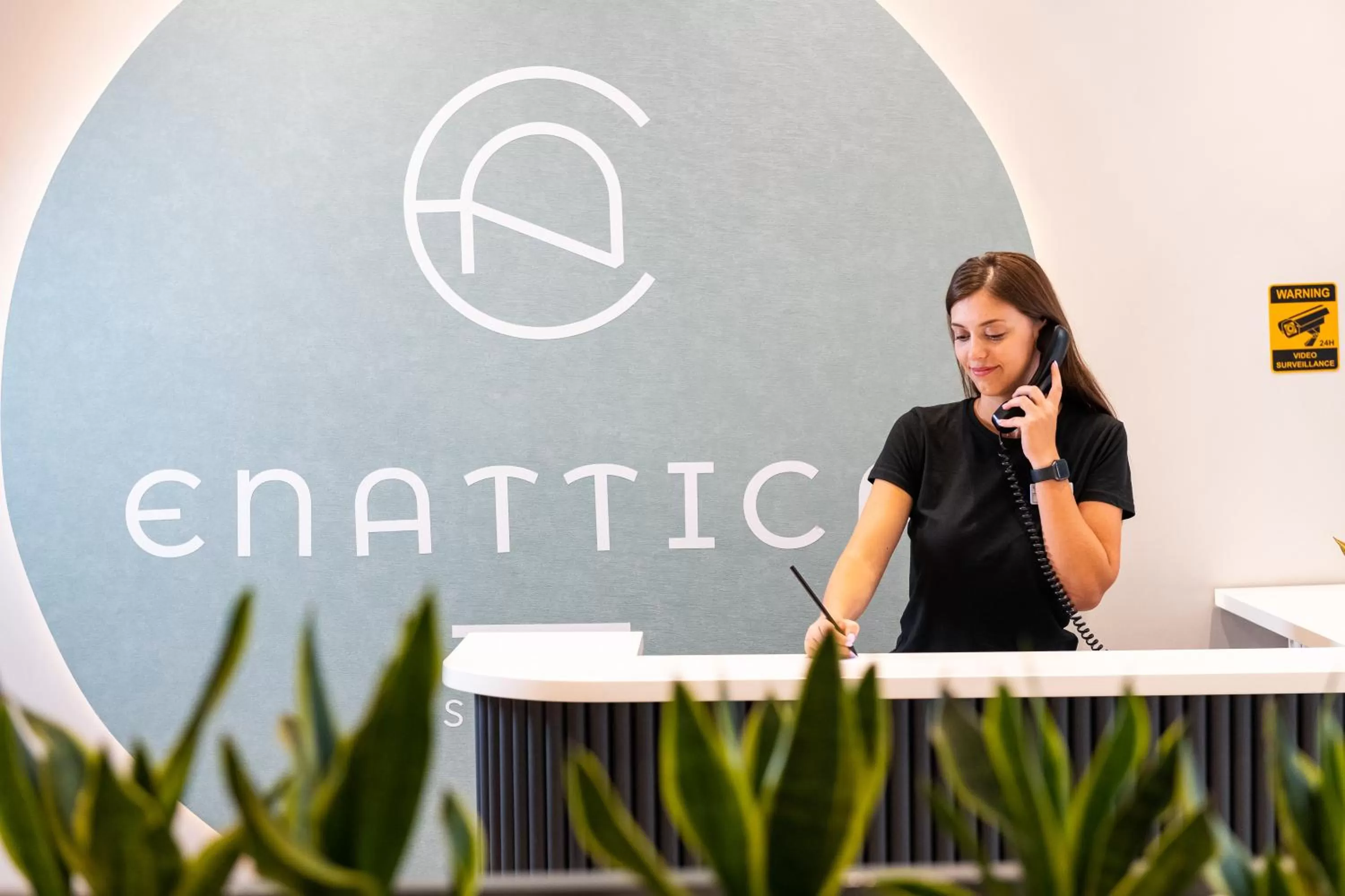 Lobby or reception in Enattica Suites