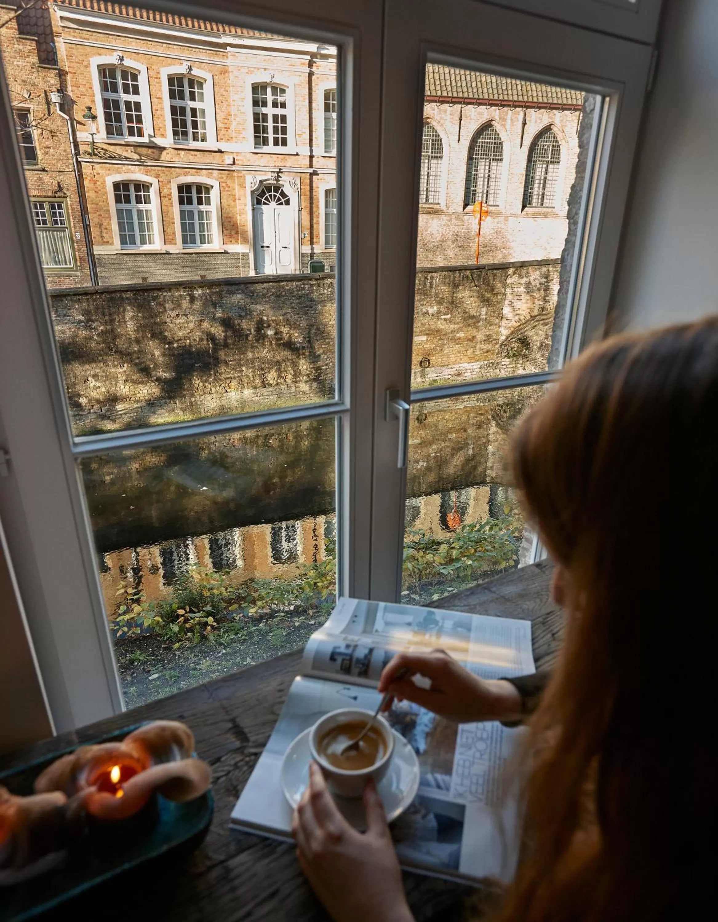 Street view in Hotel Monsieur Ernest