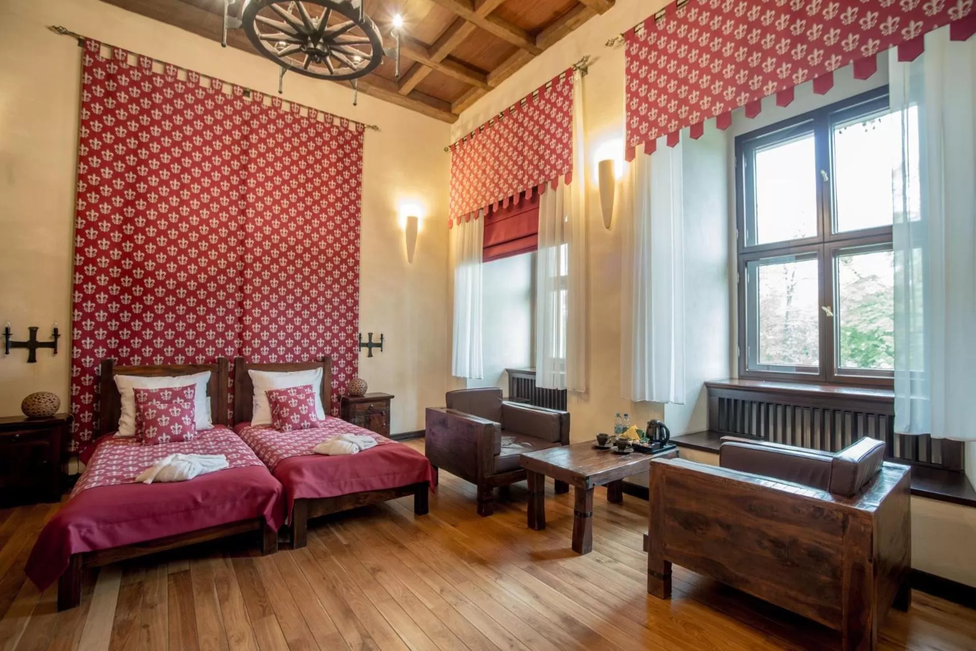 Bed in Zamek Uniejów