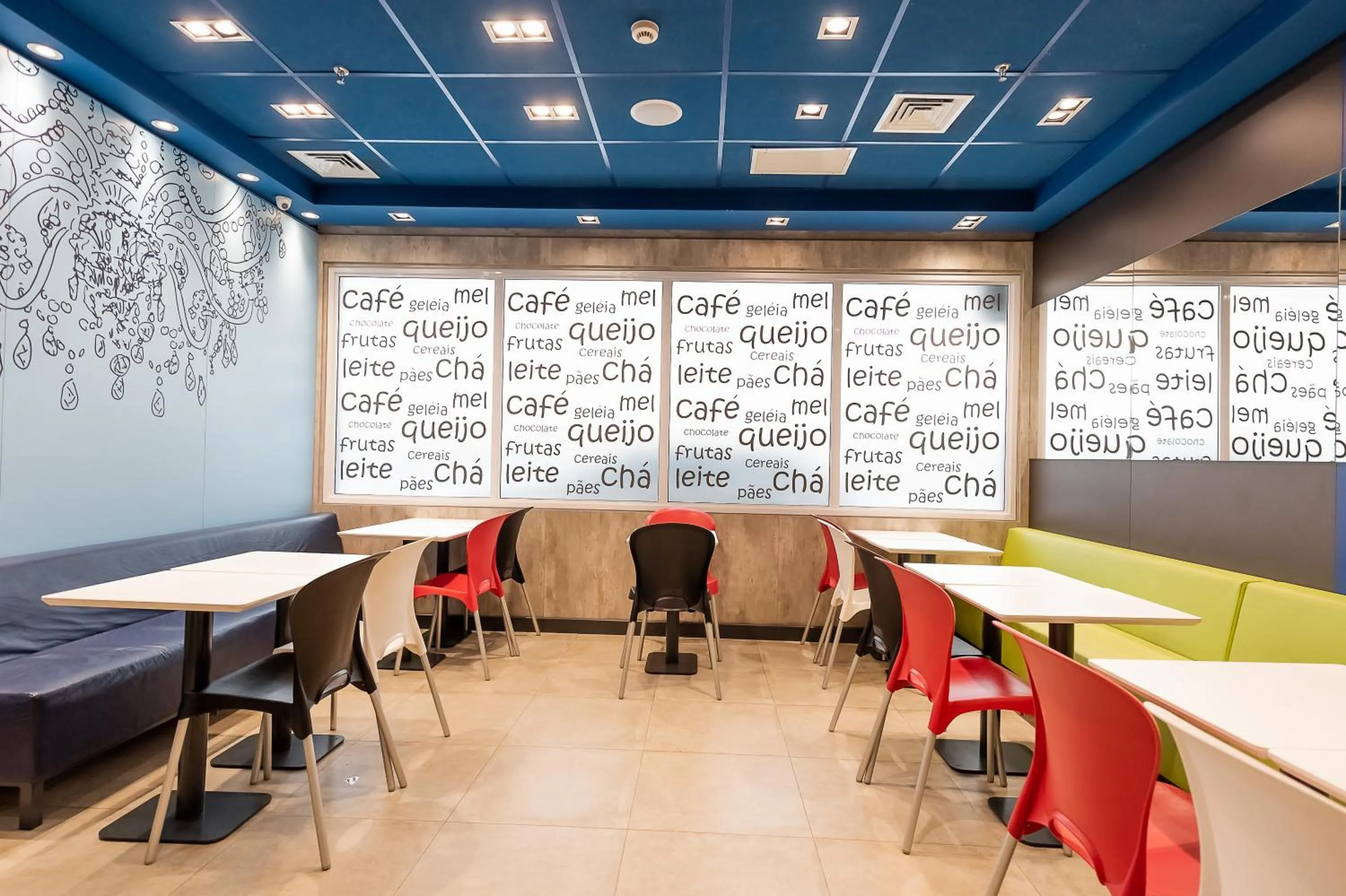 Restaurant/places to eat in ibis budget Santos Gonzaga