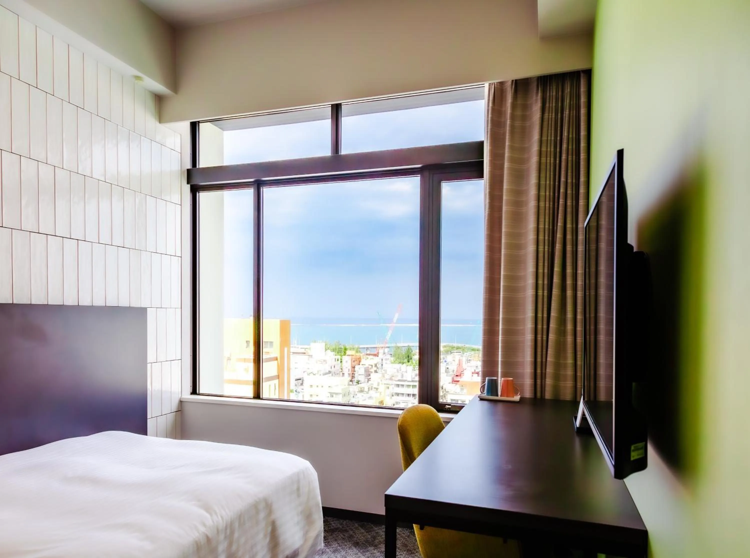 Photo of the whole room, Bed in Hotel Cocktail Stay Naha