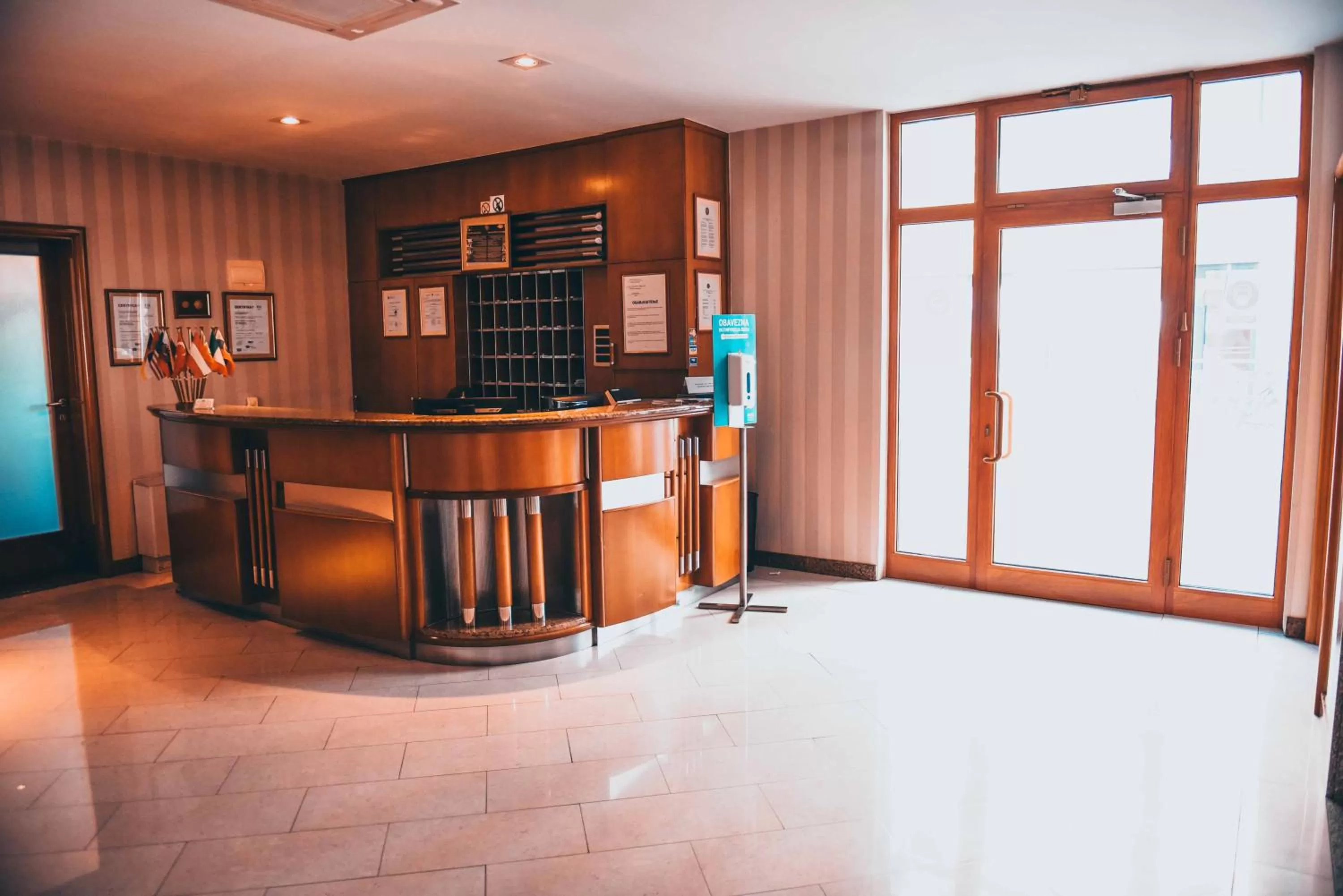 Lobby/Reception in Hotel Vidović