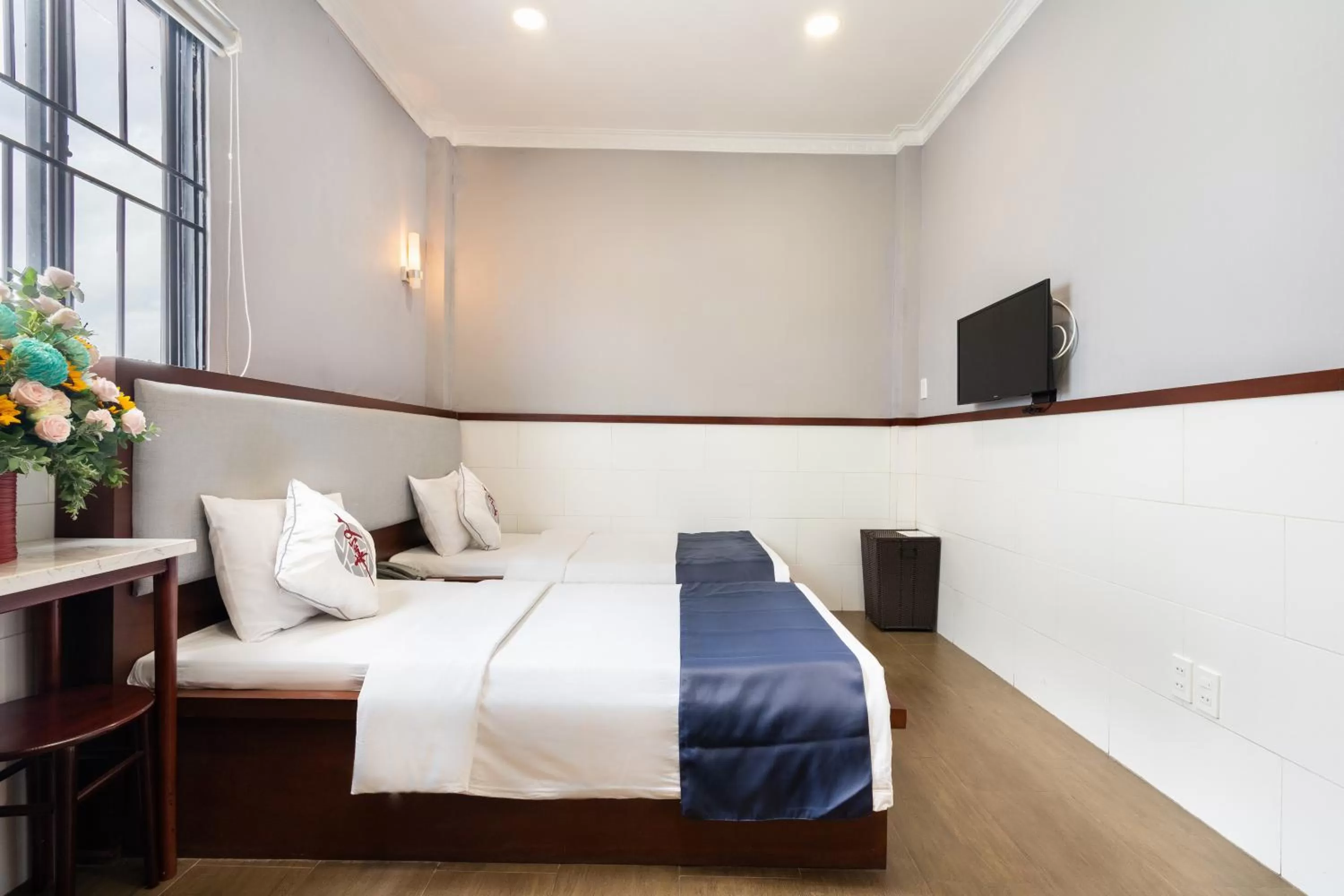 Bed in Văn Hoa Hotel