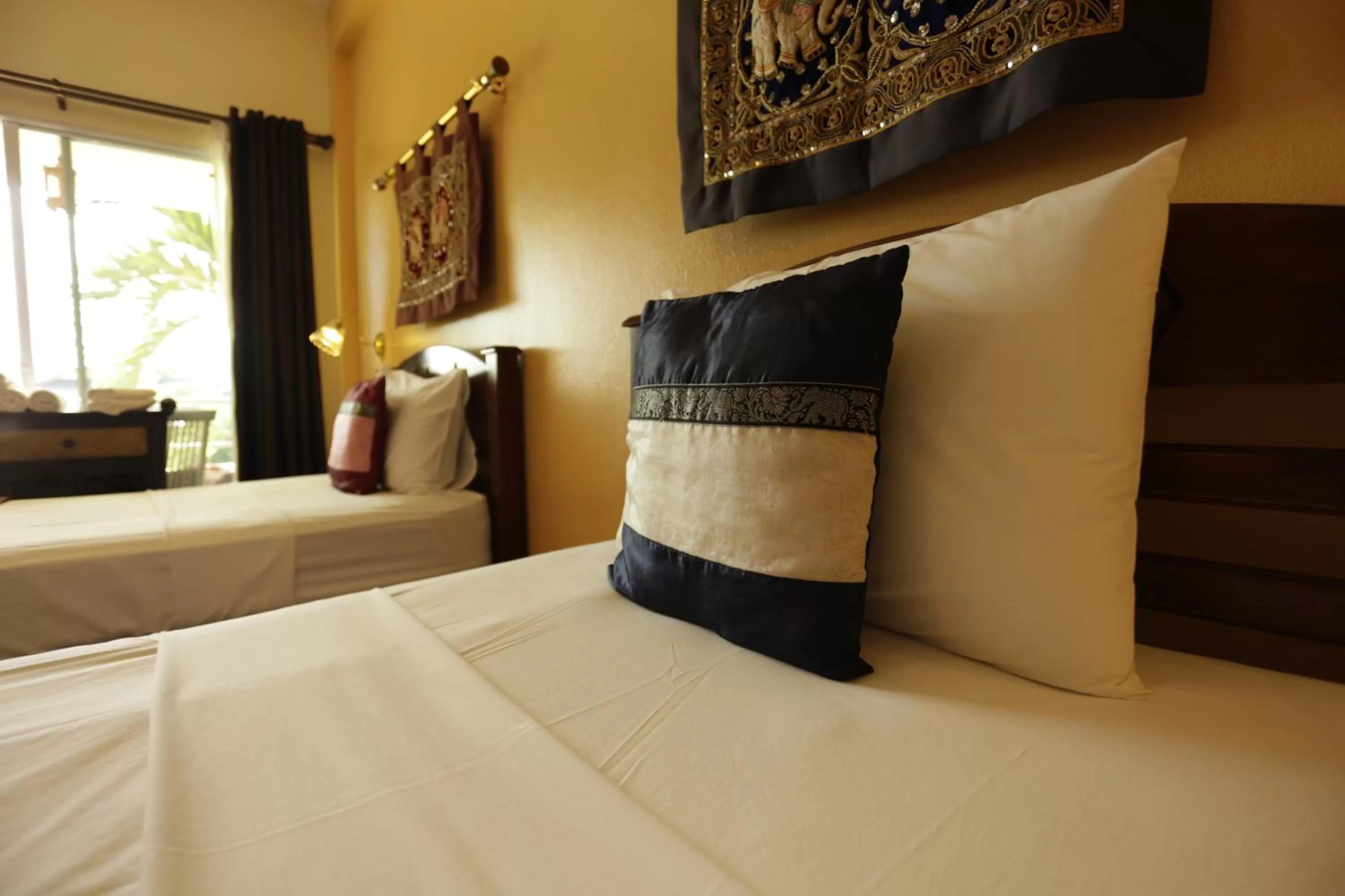 Bed in Liam's Guesthouse Adults Only