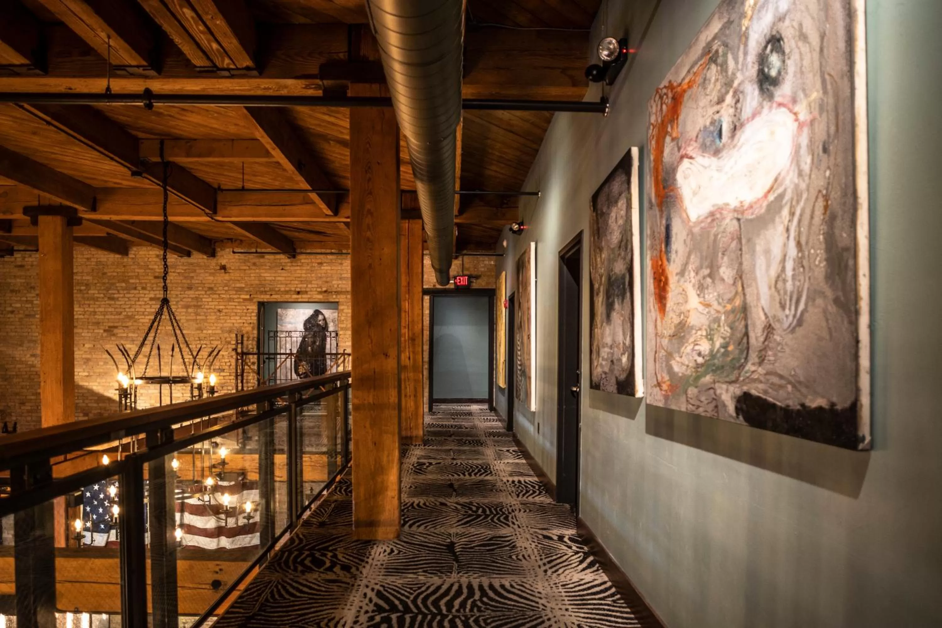 Decorative detail in The Iron Horse Hotel