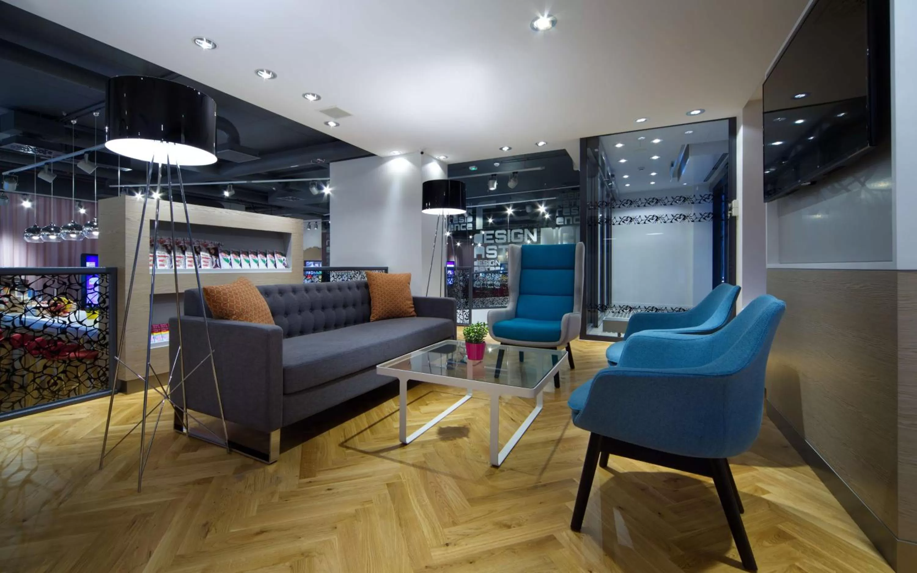 Lobby or reception in Park Inn by Radisson Residence Riga Barona