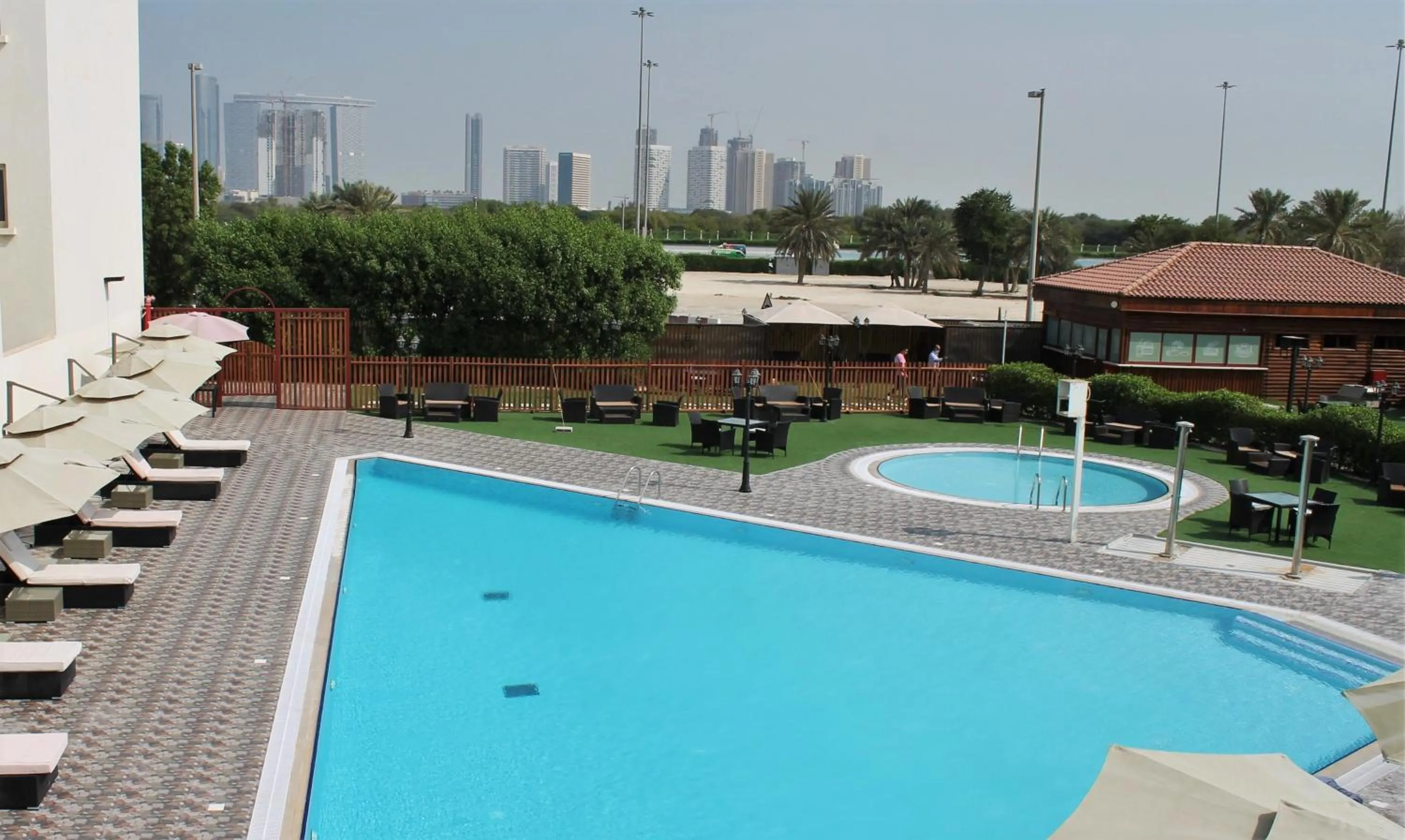 Swimming pool in Villaggio Hotel Abu Dhabi