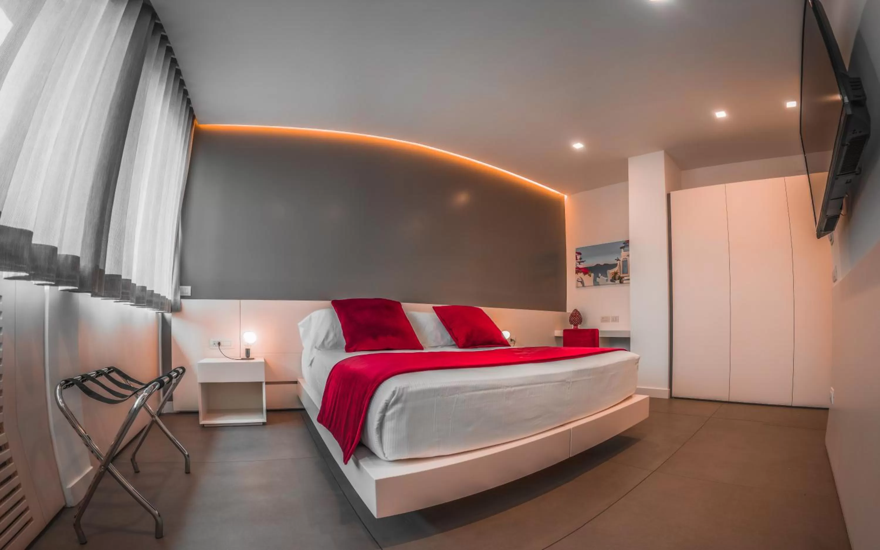 Photo of the whole room, Bed in FuoriSquadra