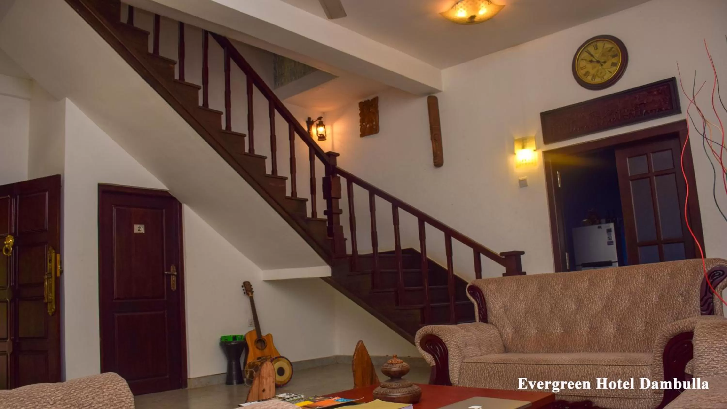 Seating Area in Evergreen Hotel Dambulla