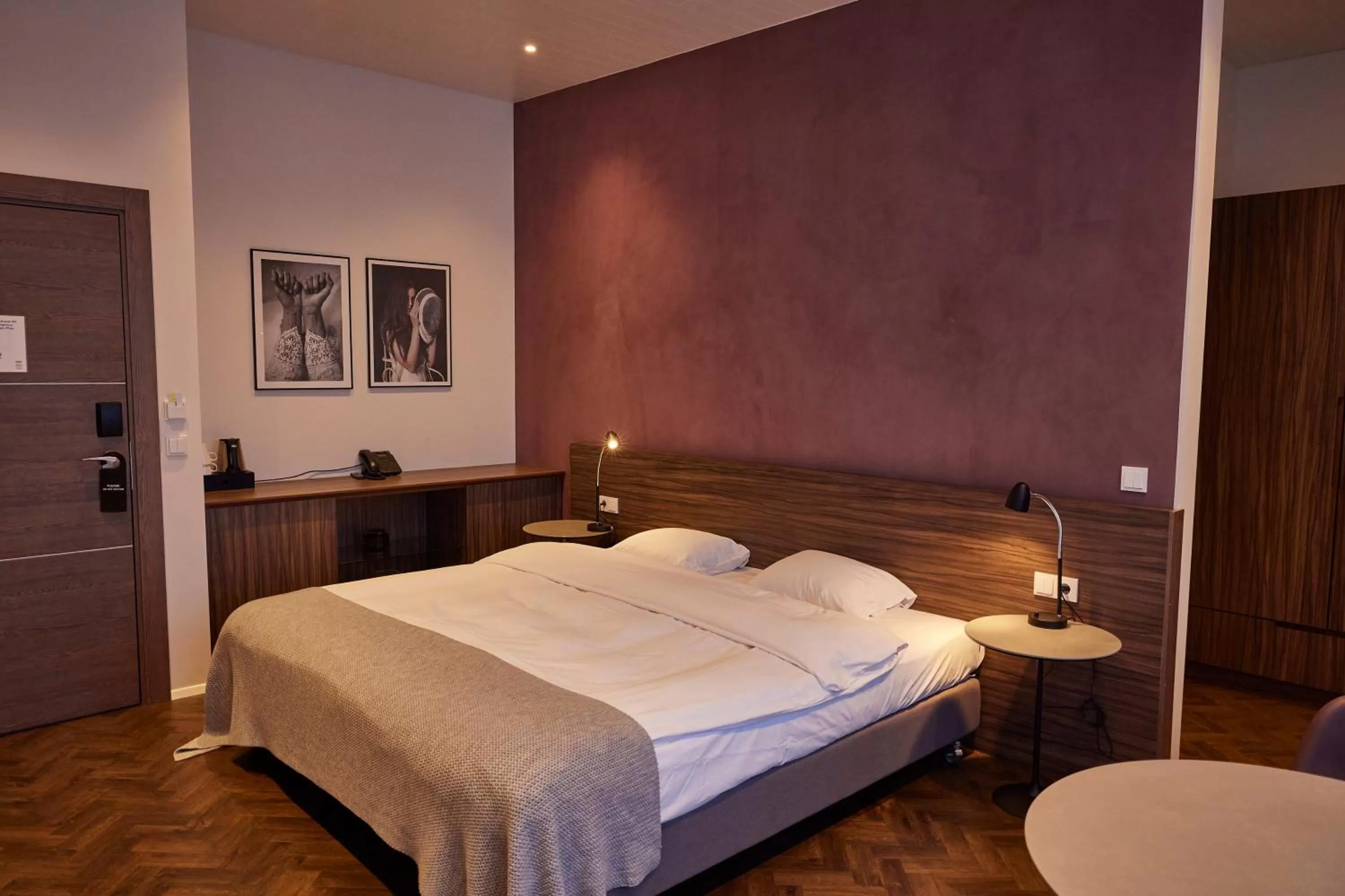 Bed in Hótel Vesturland