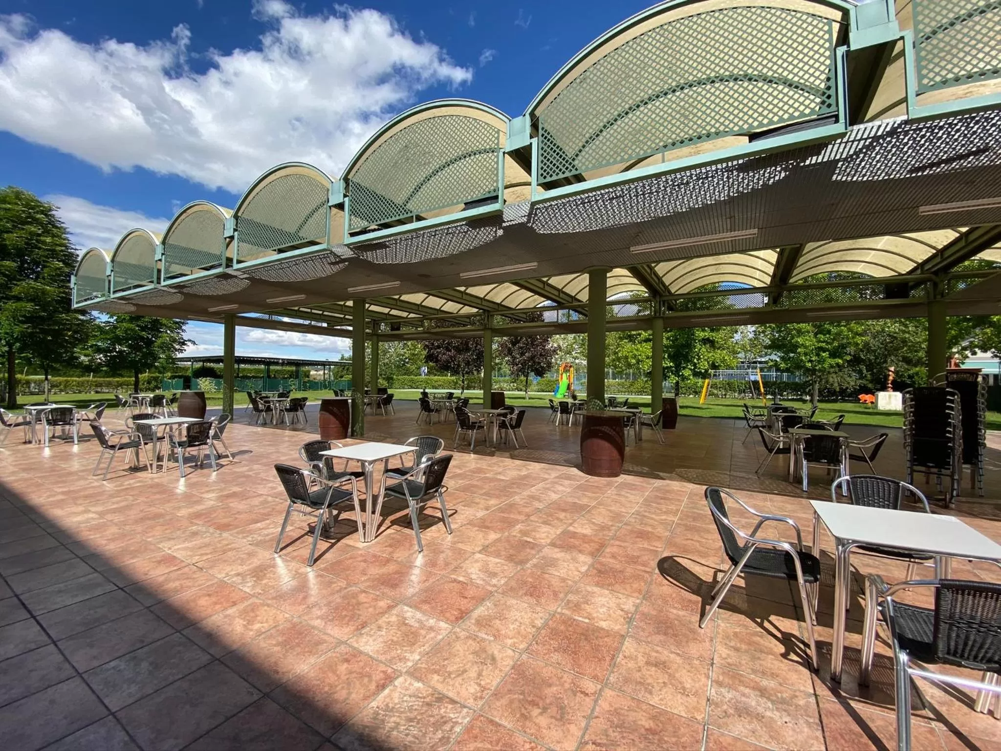 Garden in Hotel Lasa Sport