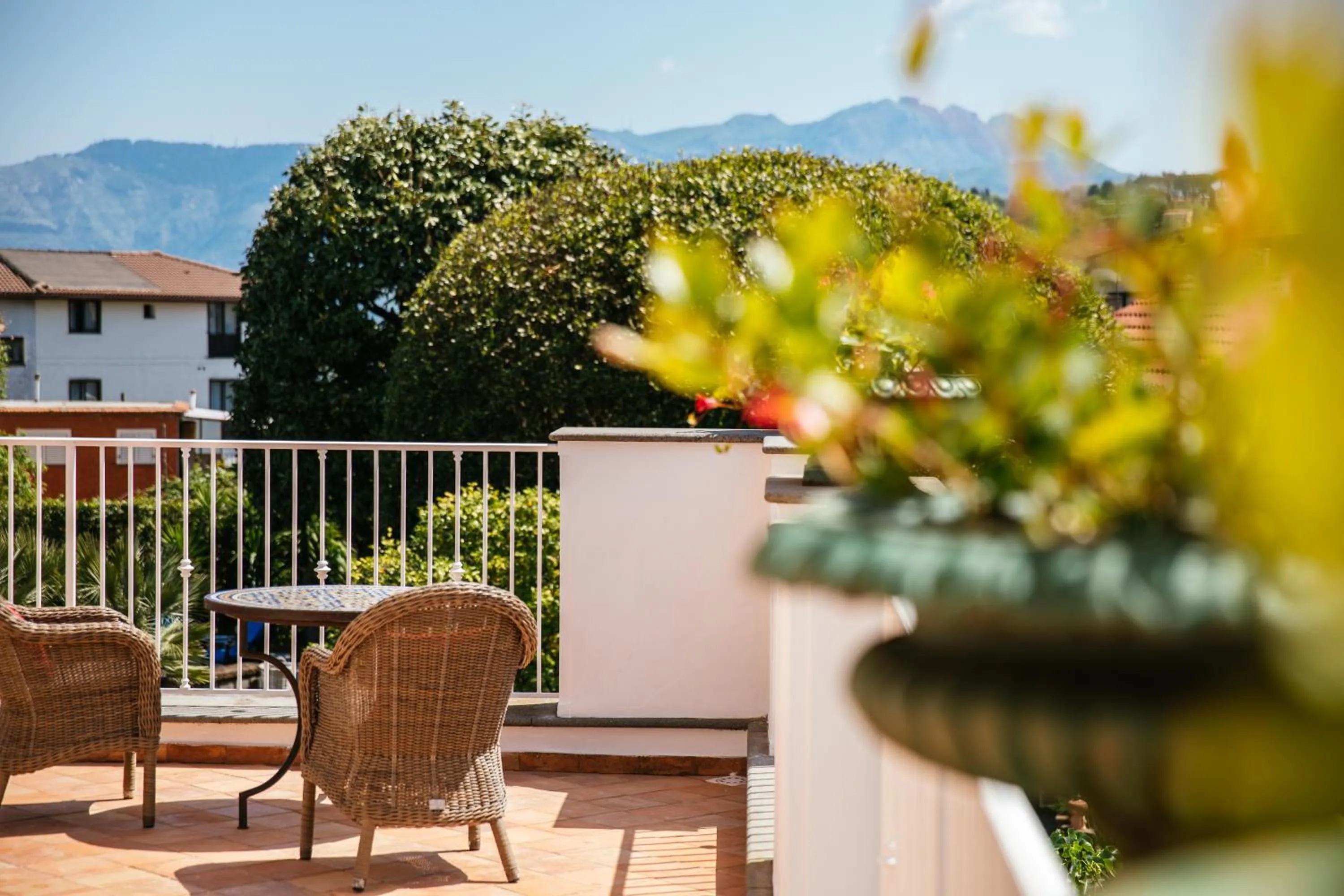 Balcony/Terrace in Boutique Hotel Don Alfonso 1890