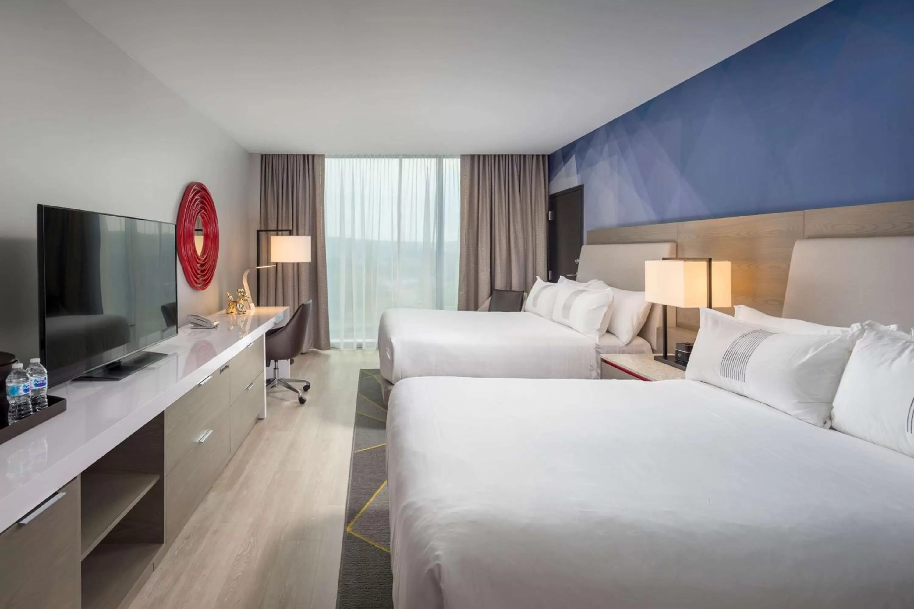 Photo of the whole room, Bed in The Summit Hotel