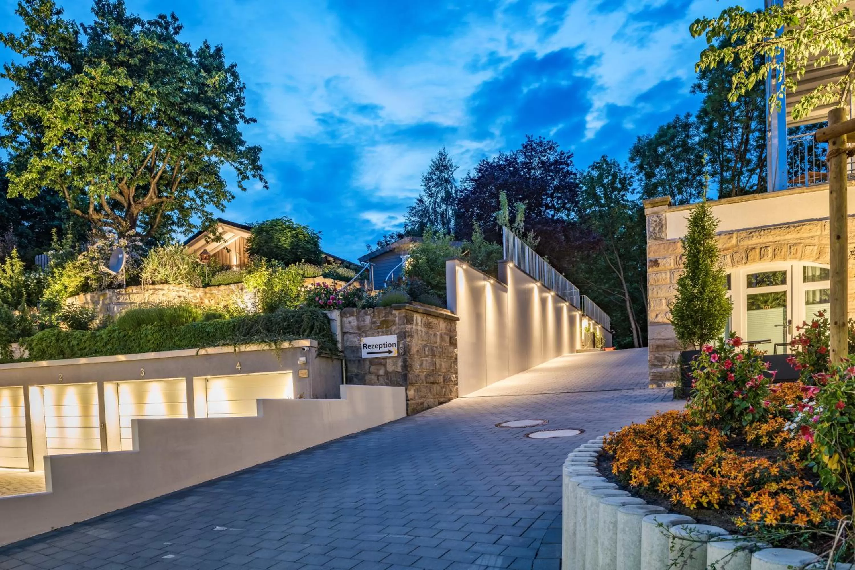 Property building in AKZENT Hotel Villa Saxer