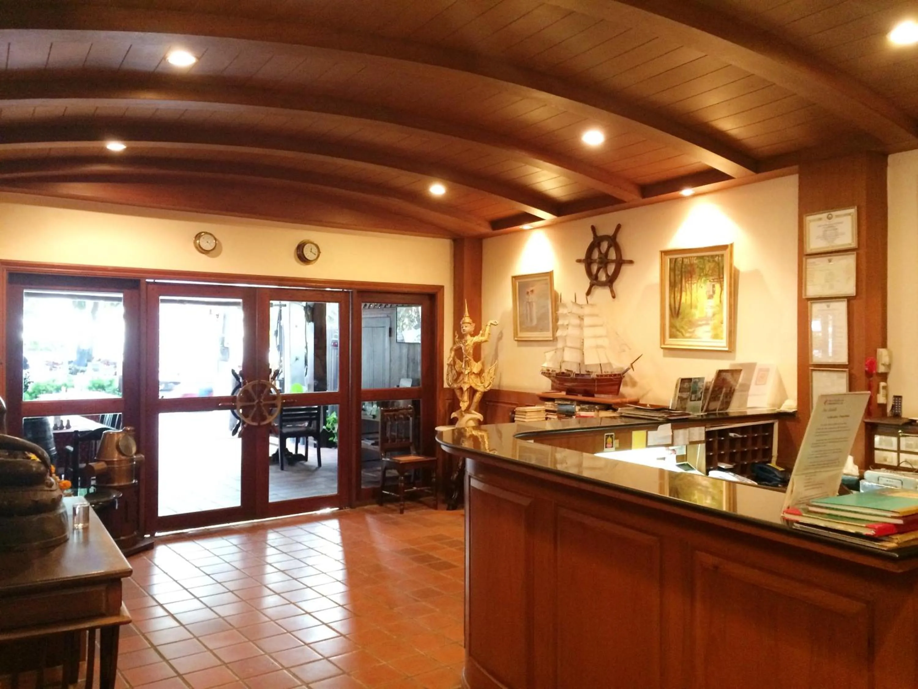 Lobby or reception in Jomtien Boathouse